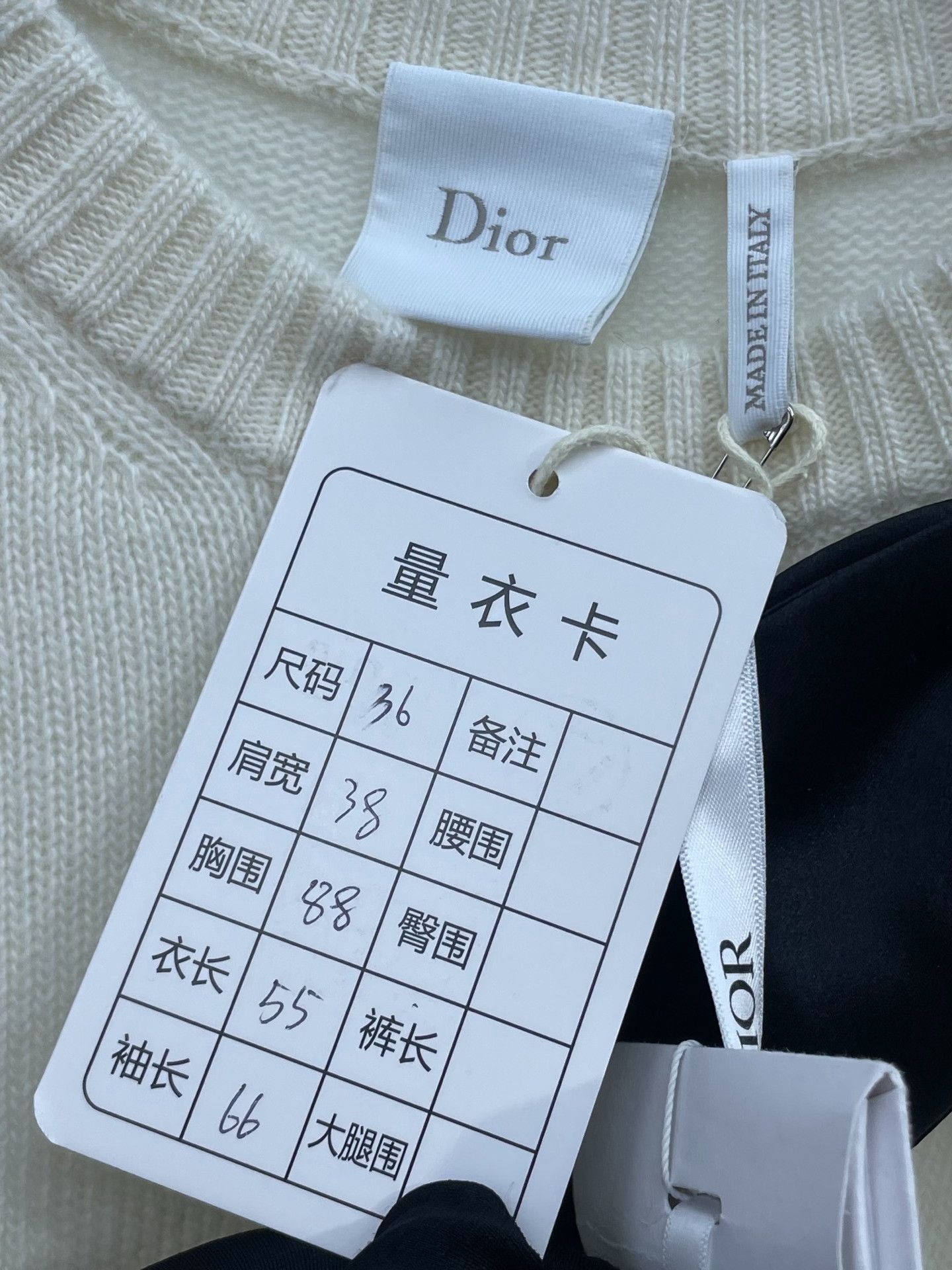 Dior Dior 26 New Bow Knit Top Size XS / US 0-2 / IT 36-38 - 6 Thumbnail