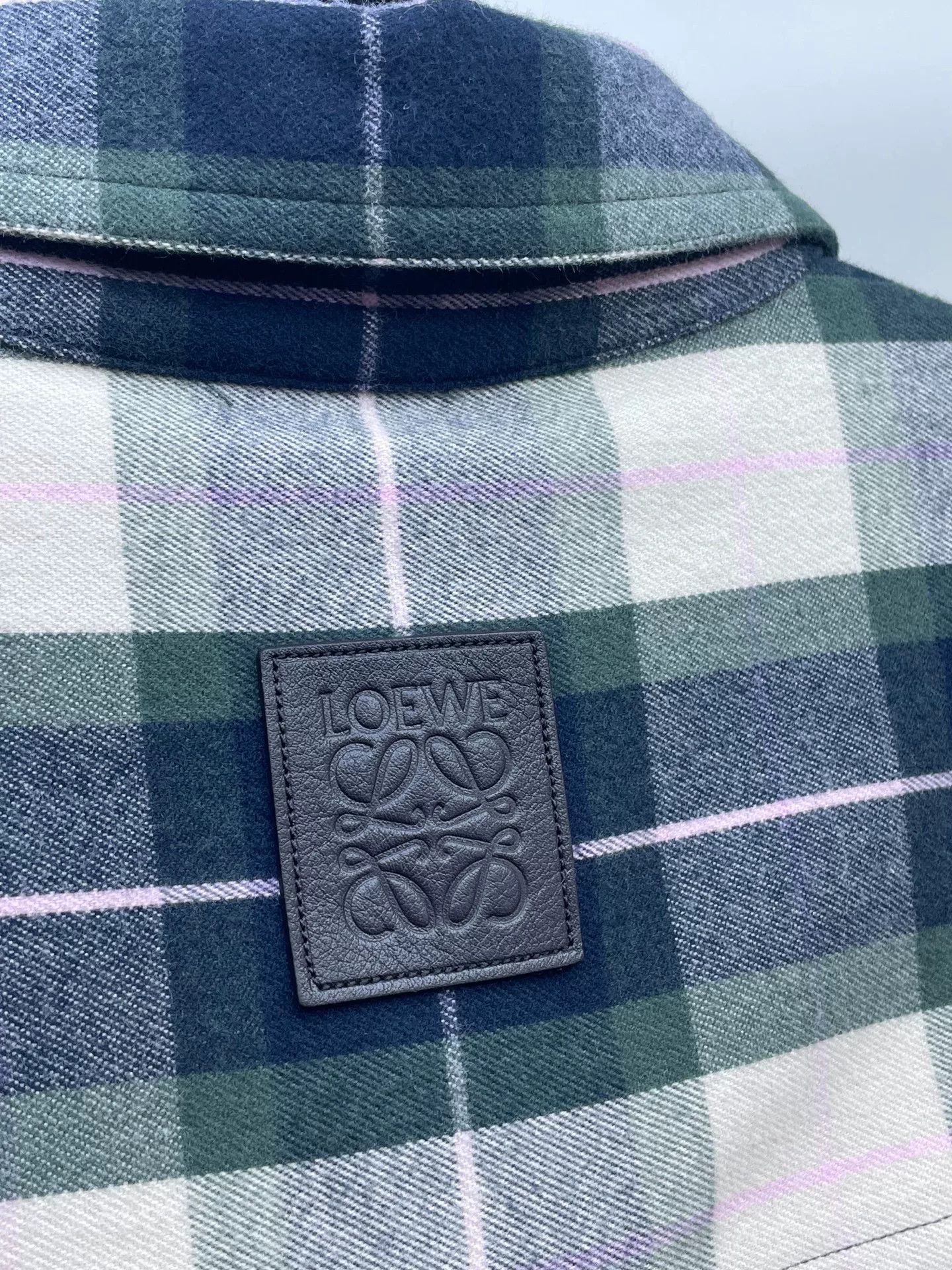 Loewe Loewe Plaid Short Shirt Size XXS / US 00 / IT 34 - 3 Thumbnail