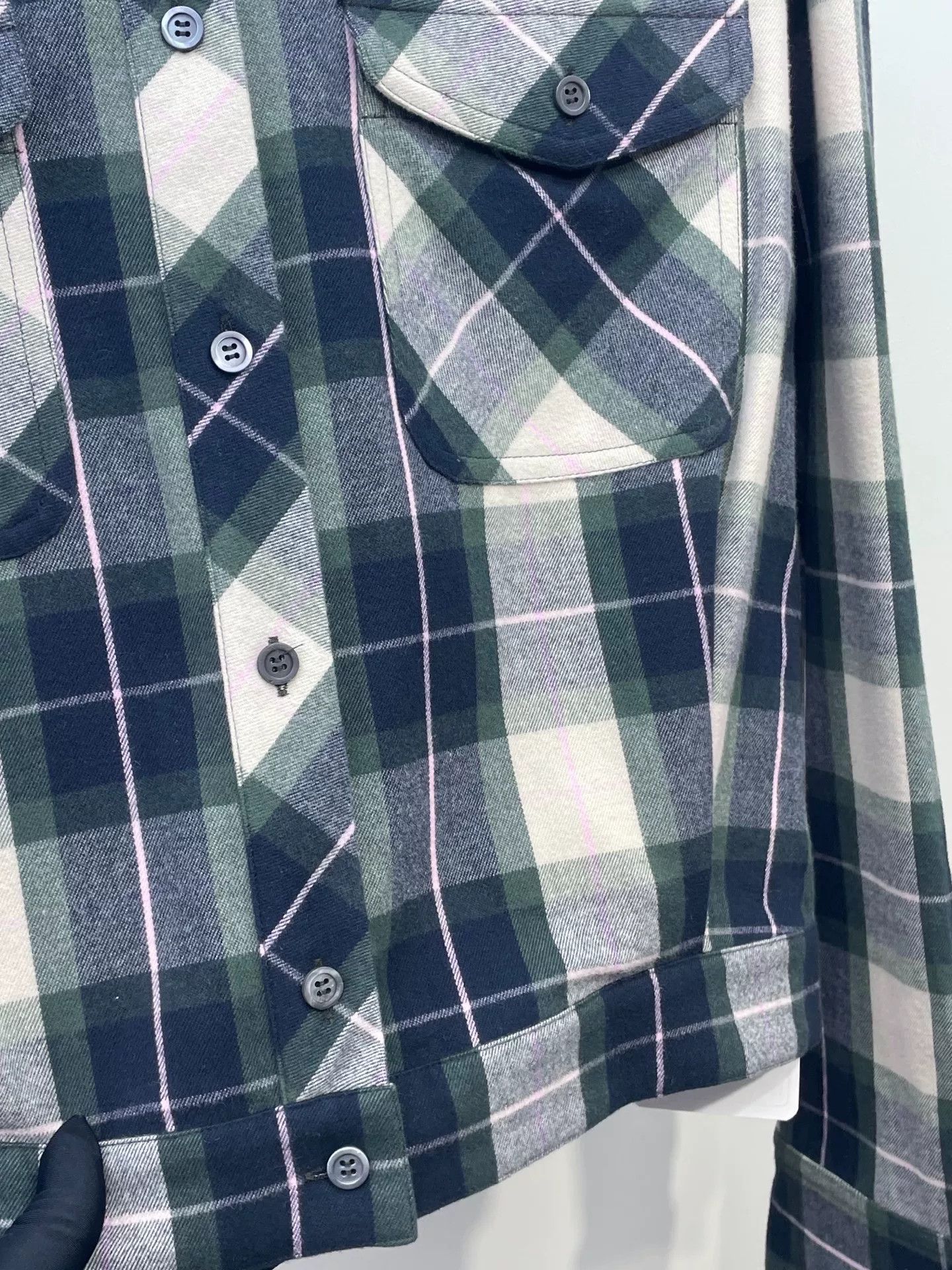 Loewe Loewe Plaid Short Shirt Size XXS / US 00 / IT 34 - 5 Thumbnail