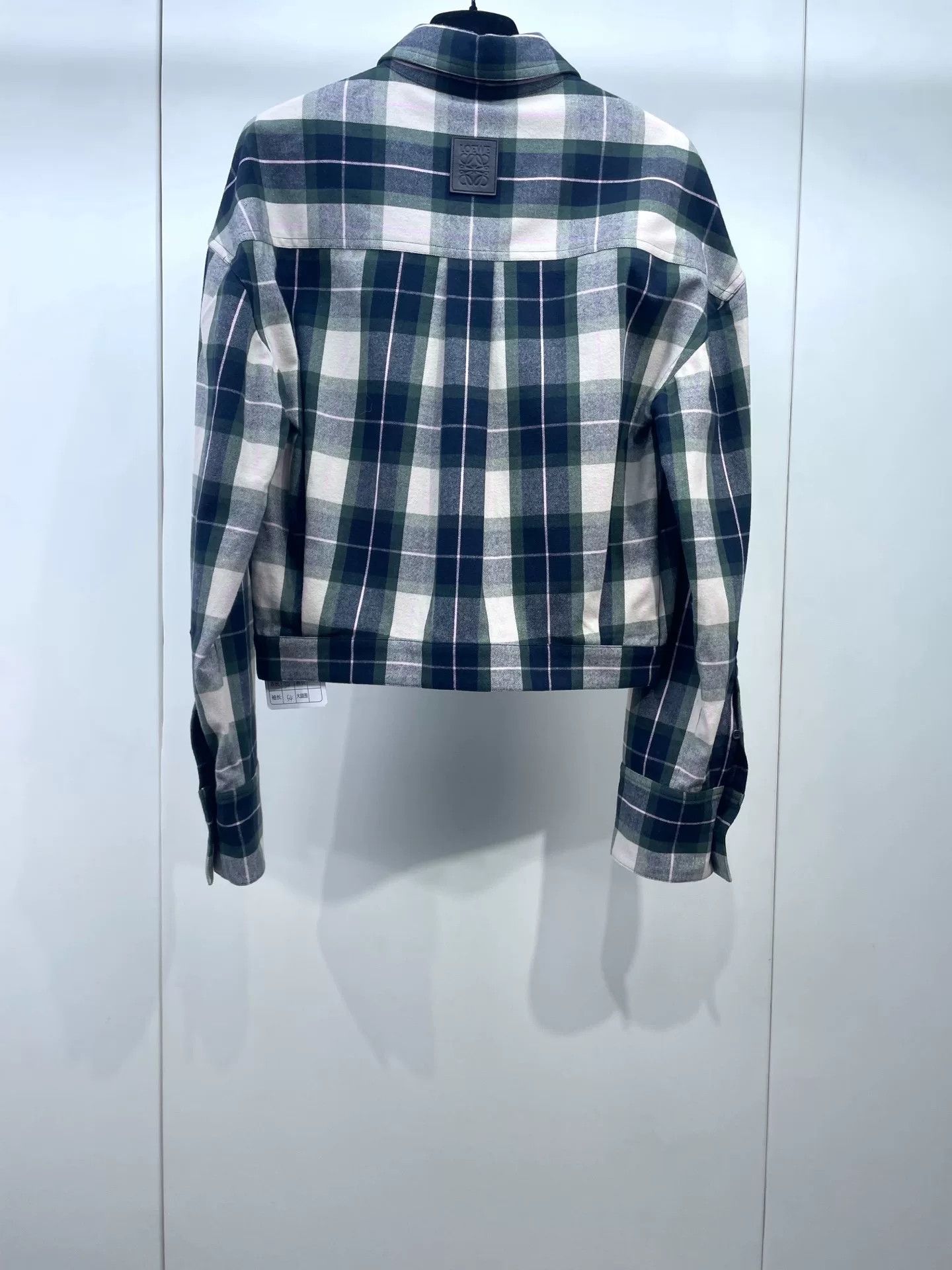 Loewe Loewe Plaid Short Shirt Size XXS / US 00 / IT 34 - 2 Thumbnail