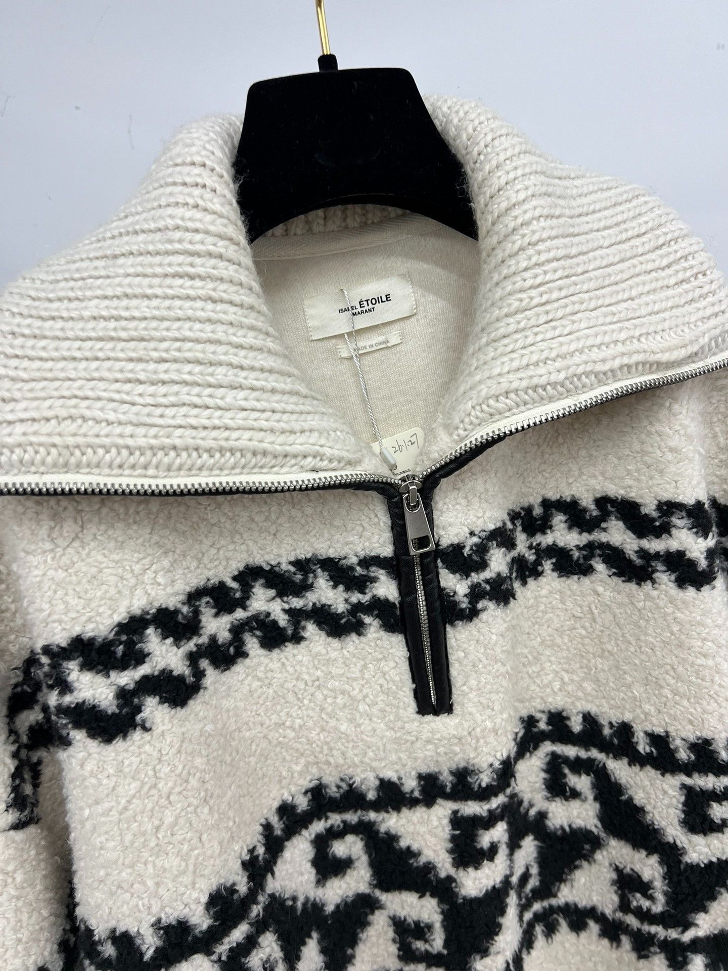 Isabel Marant Etoile Isabel Marant Lamb Wool Printed Sweater Size XS / US 0-2 / IT 36-38 - 2 Thumbnail