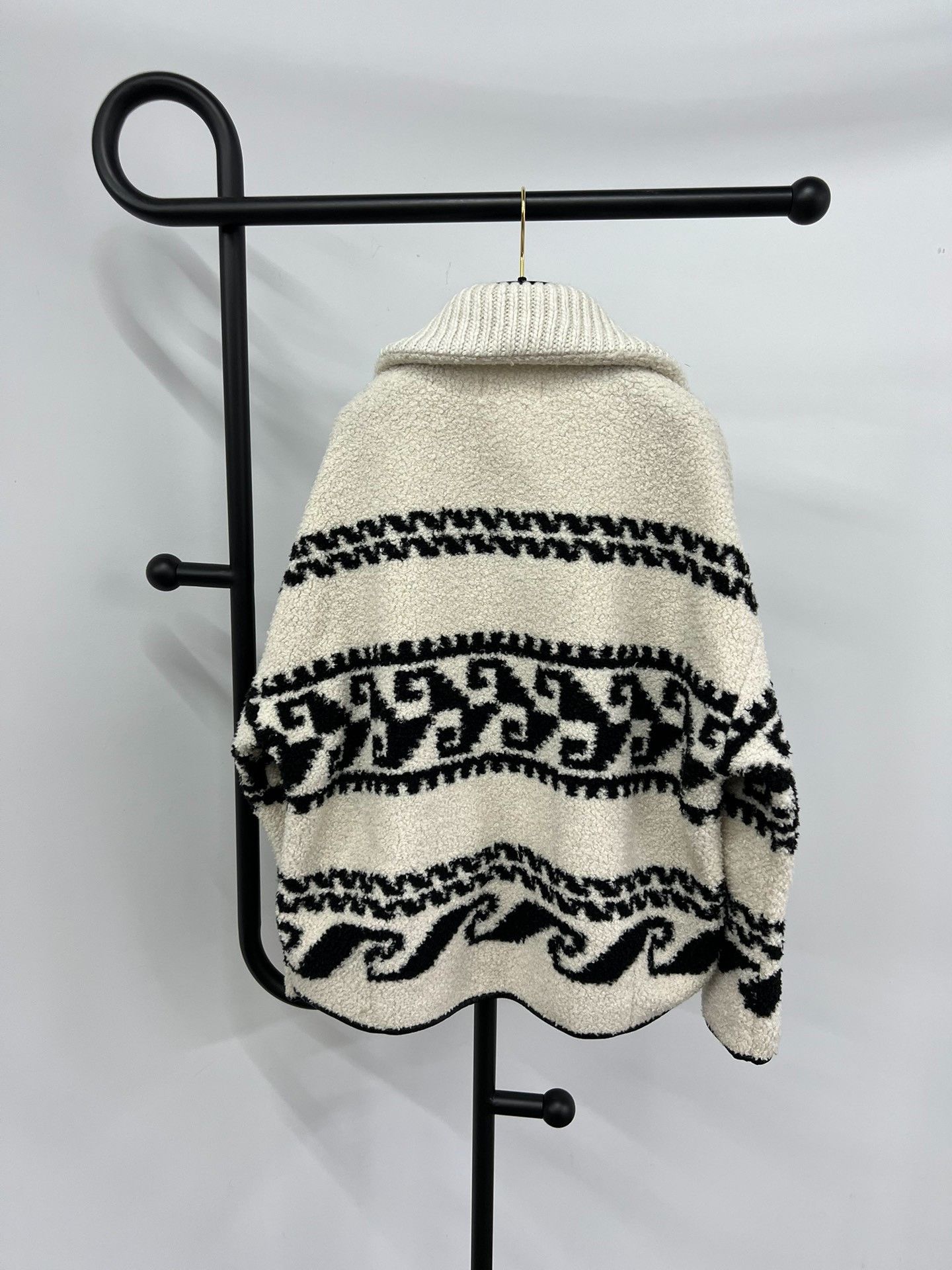 Isabel Marant Etoile Isabel Marant Lamb Wool Printed Sweater Size XS / US 0-2 / IT 36-38 - 3 Thumbnail