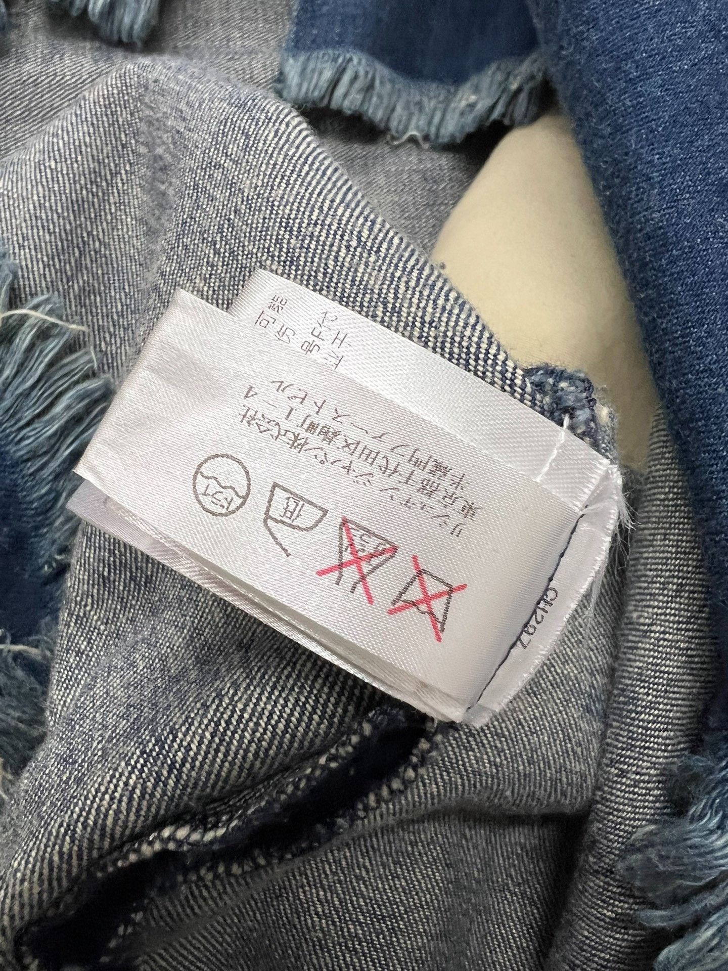 Chloe Chloé Distressed Frayed Denim Jacket Size S / US 4 / IT 40 - 8 Thumbnail