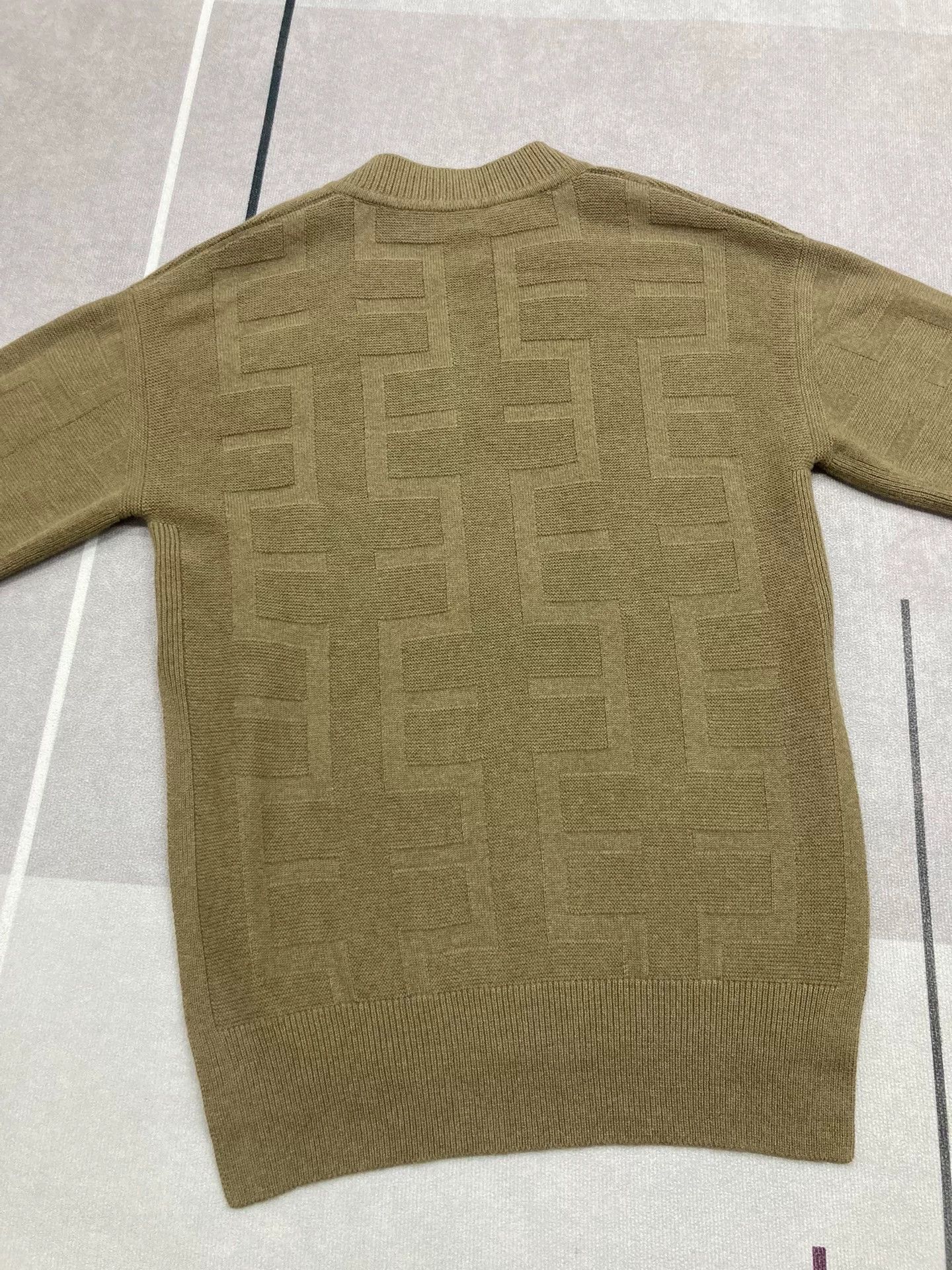 Hermes Hermes Green Wool Knit Sweater Size XXS / US 00 / IT 34 - 4 Thumbnail