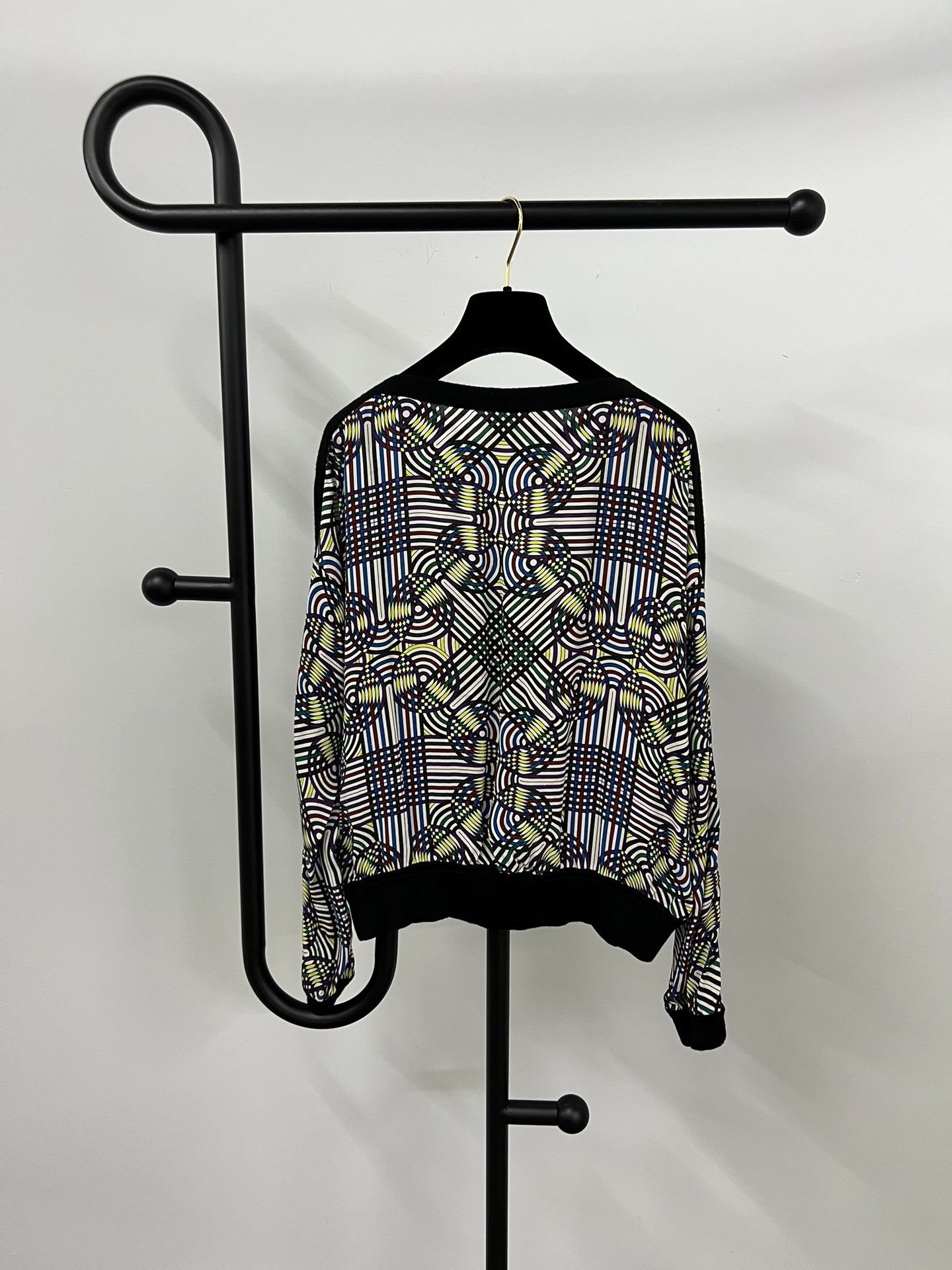 Hermes Hermes Geometric Print Silk Top Size S / US 4 / IT 40 - 3 Thumbnail