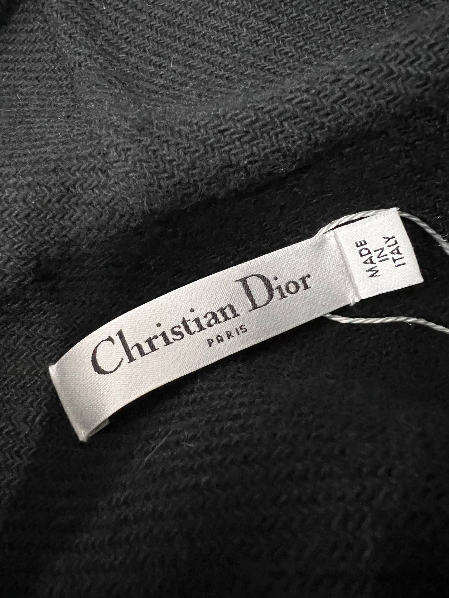 Dior Dior Navy Hooded Wool Coat Sweater Size S / US 4 / IT 40 - 4 Thumbnail