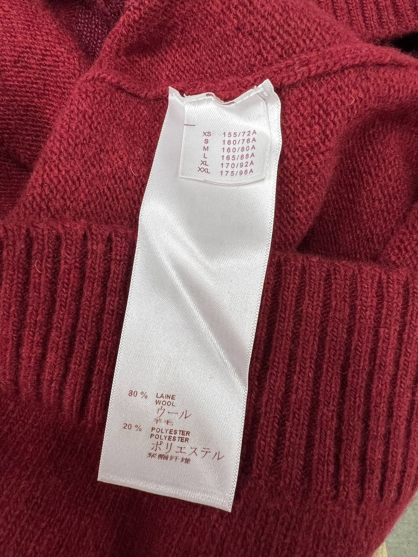 Louis Vuitton Louis Vuitton Red Sequin Letter Knit Sweater Size S / US 4 / IT 40 - 5 Thumbnail
