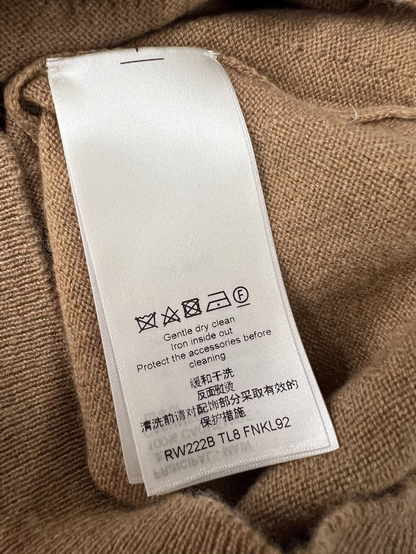 Louis Vuitton LV Cashmere Turtleneck Sweater Size XS / US 0-2 / IT 36-38 - 6 Thumbnail