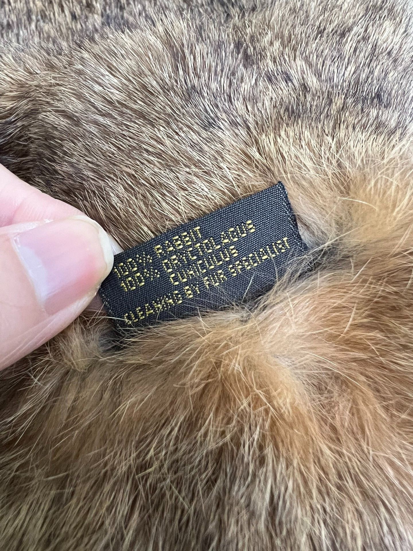 Louis Vuitton LV Rabbit Fur Scarf Size ONE SIZE - 7 Thumbnail