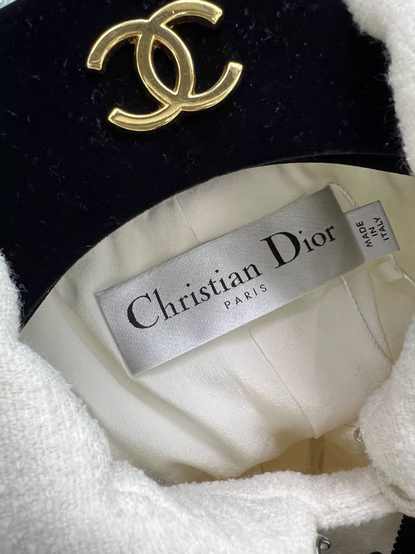 Dior Dior White Bow Double-Breasted Coat Size S / US 4 / IT 40 - 4 Thumbnail