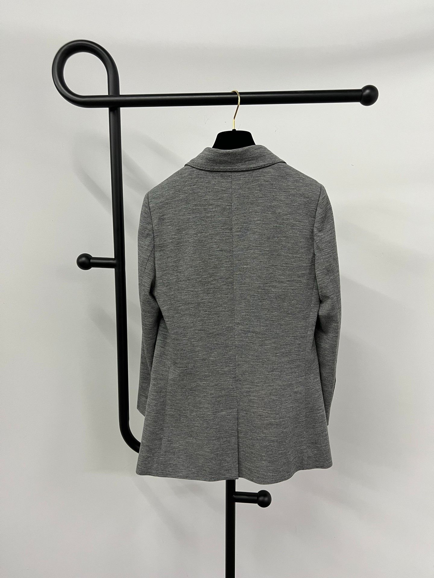 Brunello Cucinelli Brunello Cucinelli Gray Wool Blazer Size US XS / EU 42 / 0 - 3 Thumbnail
