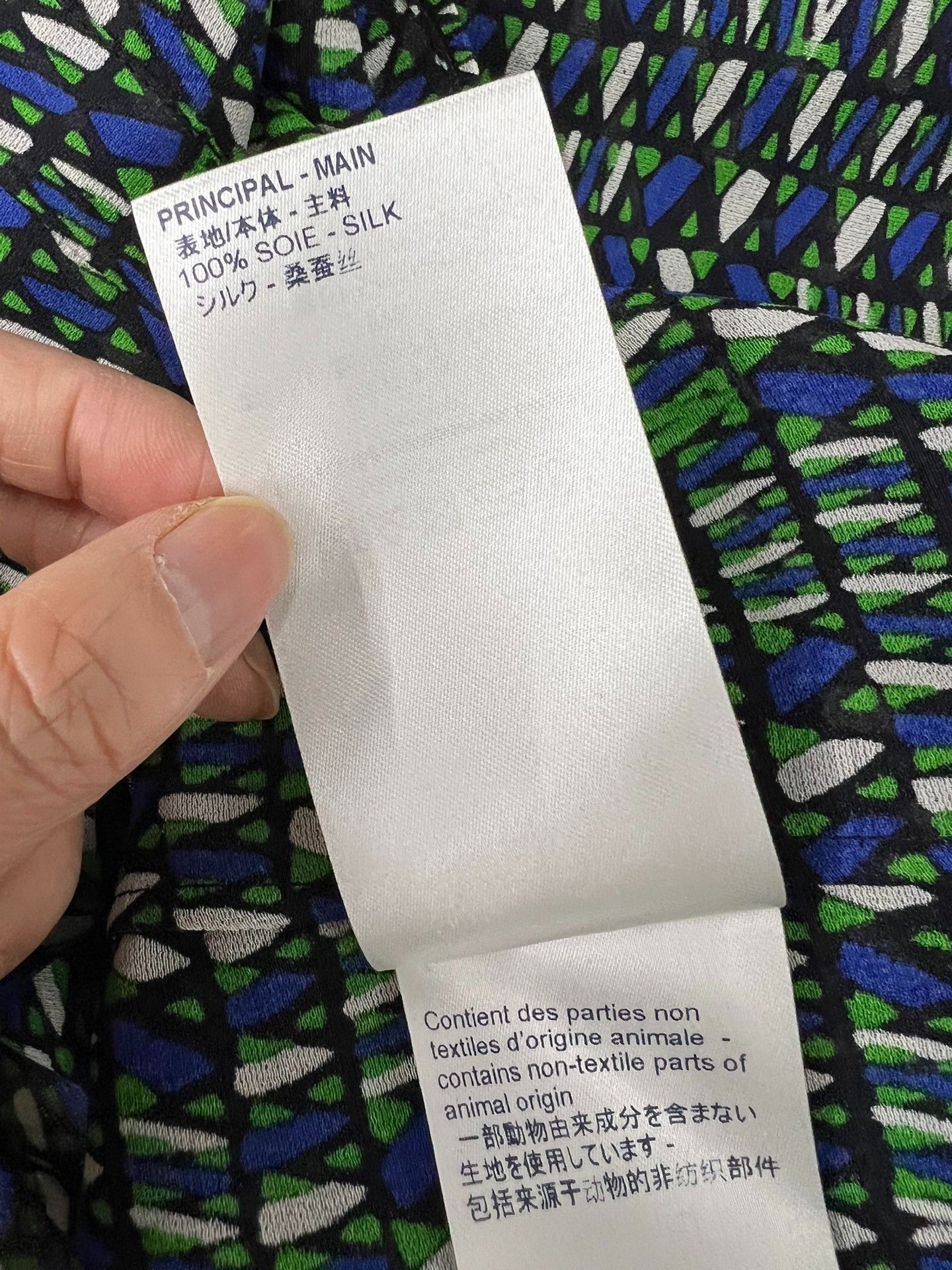 Louis Vuitton LV Pop Print Silk Tie-Up Top Size XS / US 0-2 / IT 36-38 - 6 Thumbnail