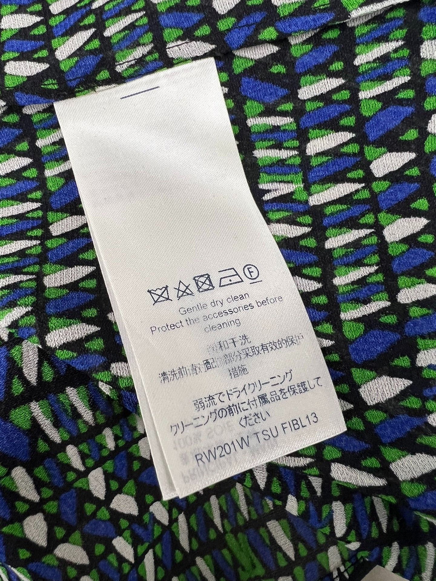Louis Vuitton LV Pop Print Silk Tie-Up Top Size XS / US 0-2 / IT 36-38 - 5 Thumbnail