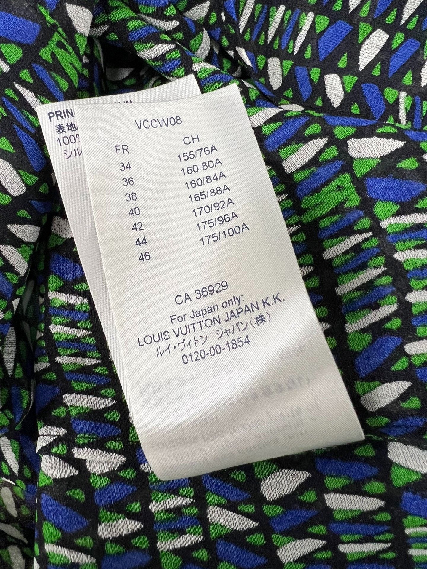 Louis Vuitton LV Pop Print Silk Tie-Up Top Size XS / US 0-2 / IT 36-38 - 8 Thumbnail