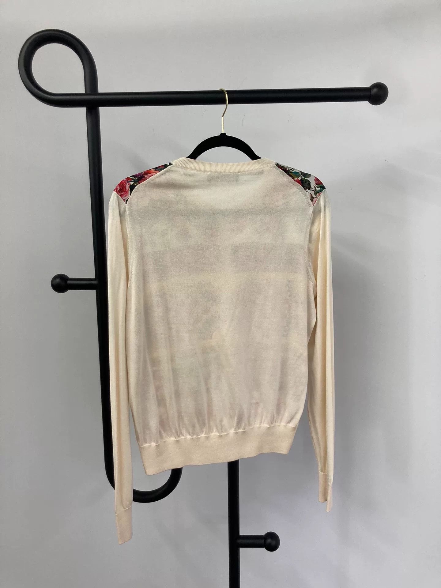 Dolce & Gabbana Dolce&Gabbana Sicilian Rose Knit Cardigan Size M / US 6-8 / IT 42-44 - 4 Thumbnail