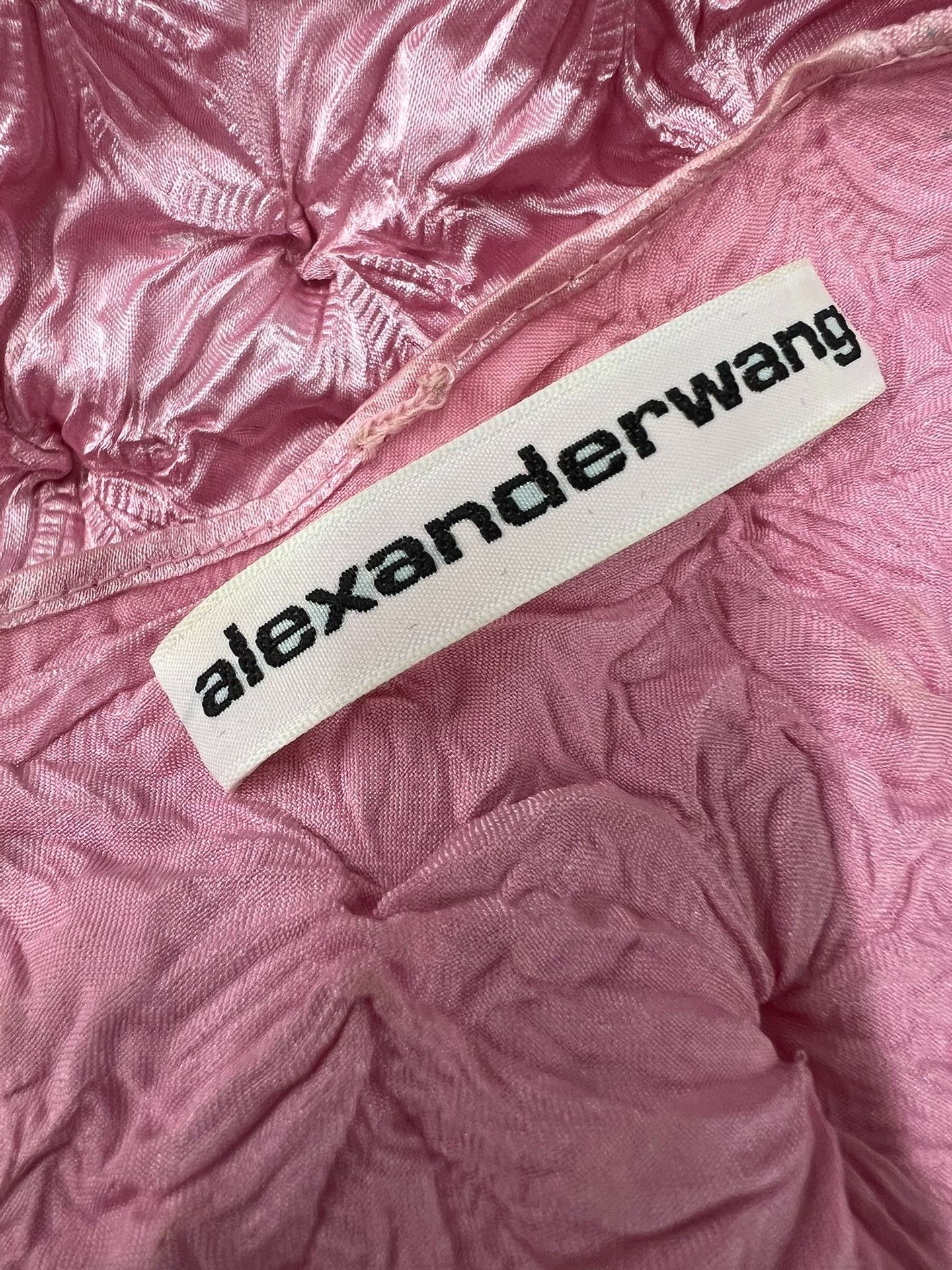 Alexander Wang Alexander Wang Pink Pleated Short Cardigan Size XS / US 0-2 / IT 36-38 - 4 Thumbnail