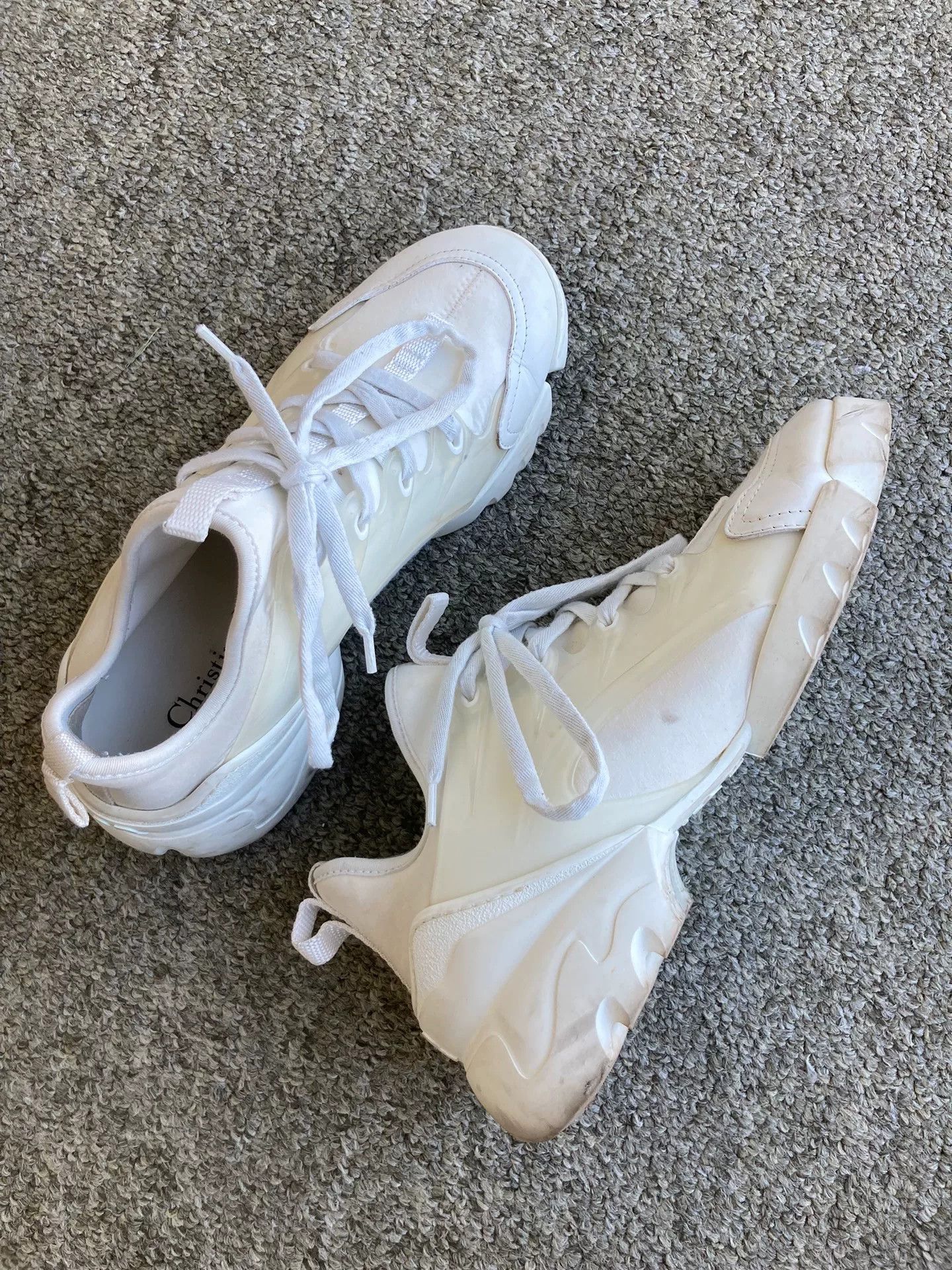 Dior Dior White Dad Sneakers Size US 6 / IT 36 - 2 Thumbnail