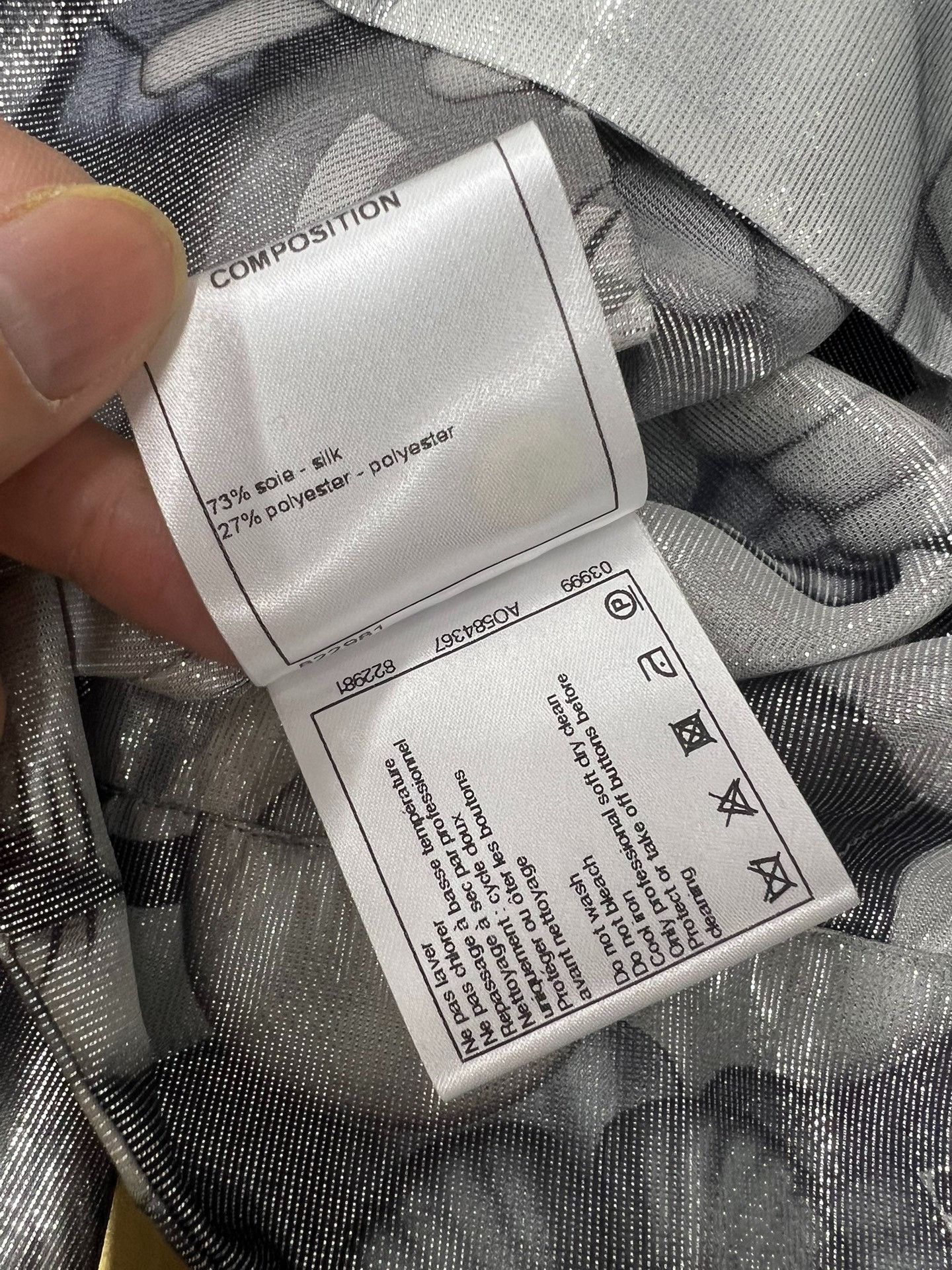 Chanel Chanel Karl Lagerfeld Cat Silk Shirt Size S / US 4 / IT 40 - 6 Thumbnail