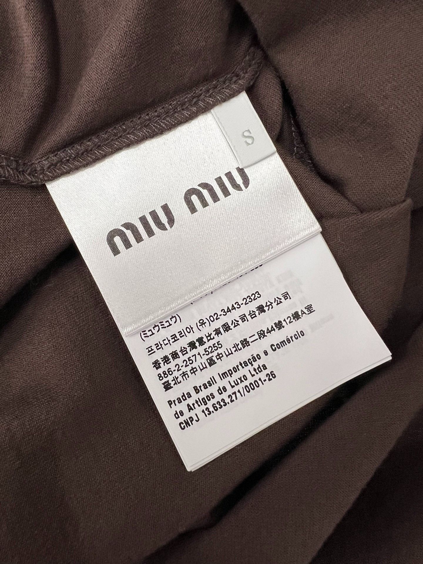Miu Miu MiuMiu 2025 Fake Two-Piece Polo Size S / US 4 / IT 40 - 6 Thumbnail