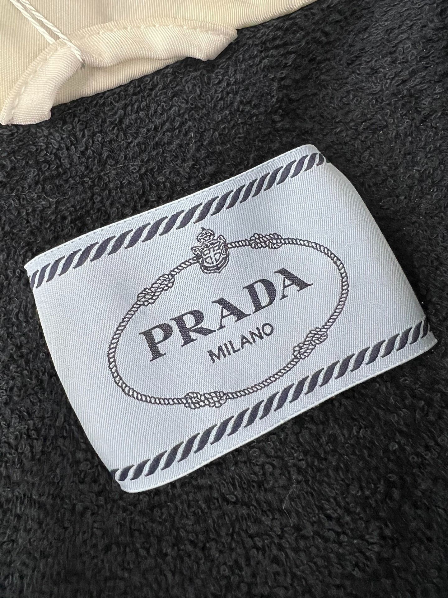 Prada Prada Triangle Logo Terry Cloth Zip Jacket Size S / US 4 / IT 40 - 4 Thumbnail
