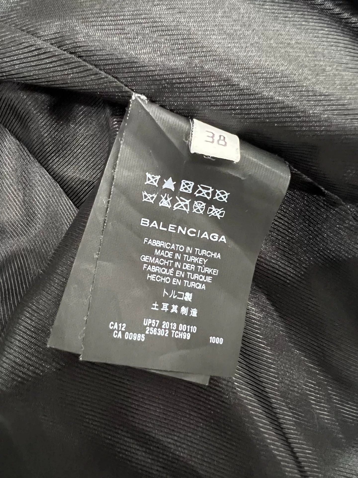 Balenciaga Balenciaga Black Motorcycle Leather Jacket Size S / US 4 / IT 40 - 5 Thumbnail