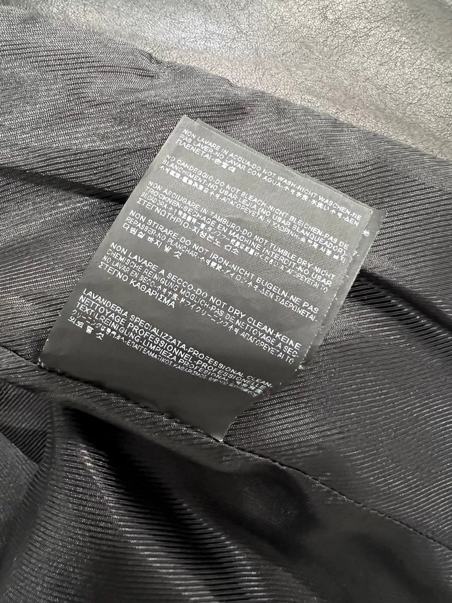 Balenciaga Balenciaga Black Motorcycle Leather Jacket Size S / US 4 / IT 40 - 7 Thumbnail