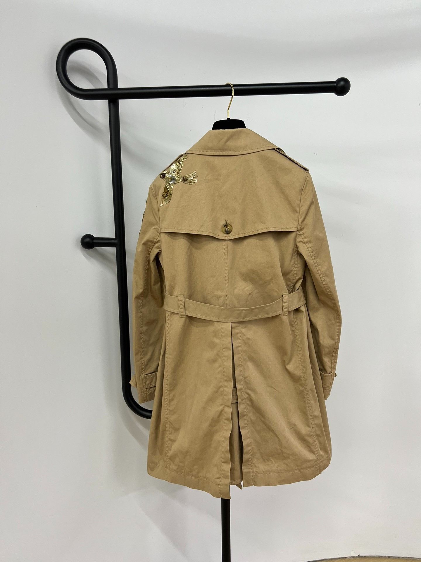 RED Valentino Red Valentino Beige Double-Breasted Trench Size S / US 4 / IT 40 - 3 Thumbnail