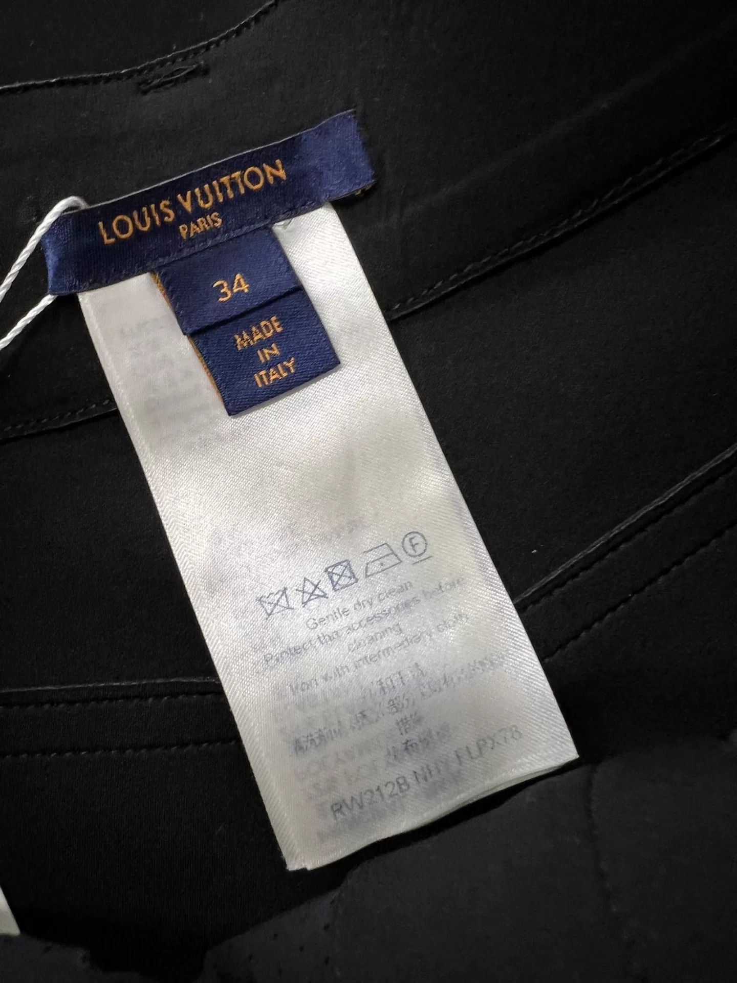 Louis Vuitton Louis Vuitton Black Slim-Fit Pants Size US 34 / EU 50 - 5 Thumbnail