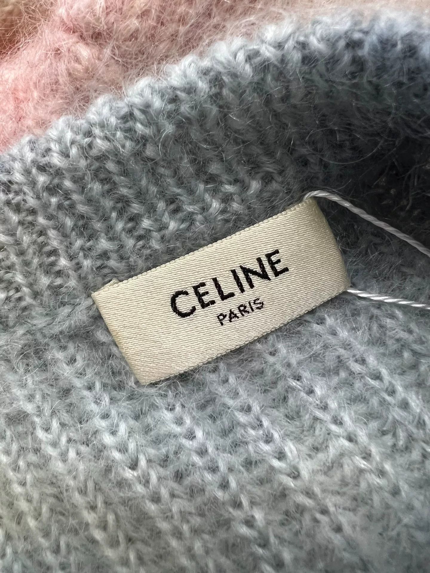 Celine Celine Color Gradient Mohair Sweater Size M / US 6-8 / IT 42-44 - 4 Thumbnail