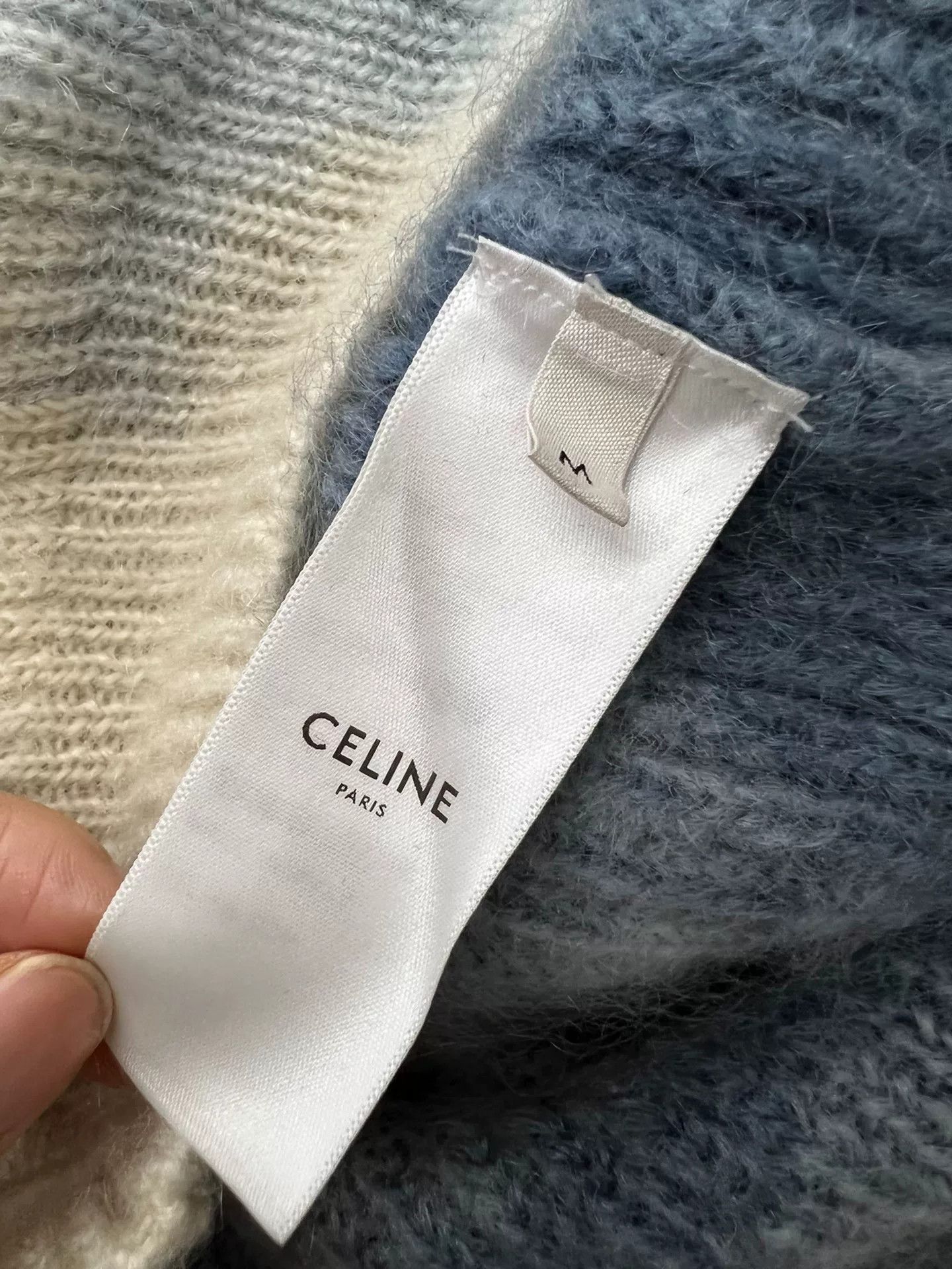 Celine Celine Color Gradient Mohair Sweater Size M / US 6-8 / IT 42-44 - 5 Thumbnail