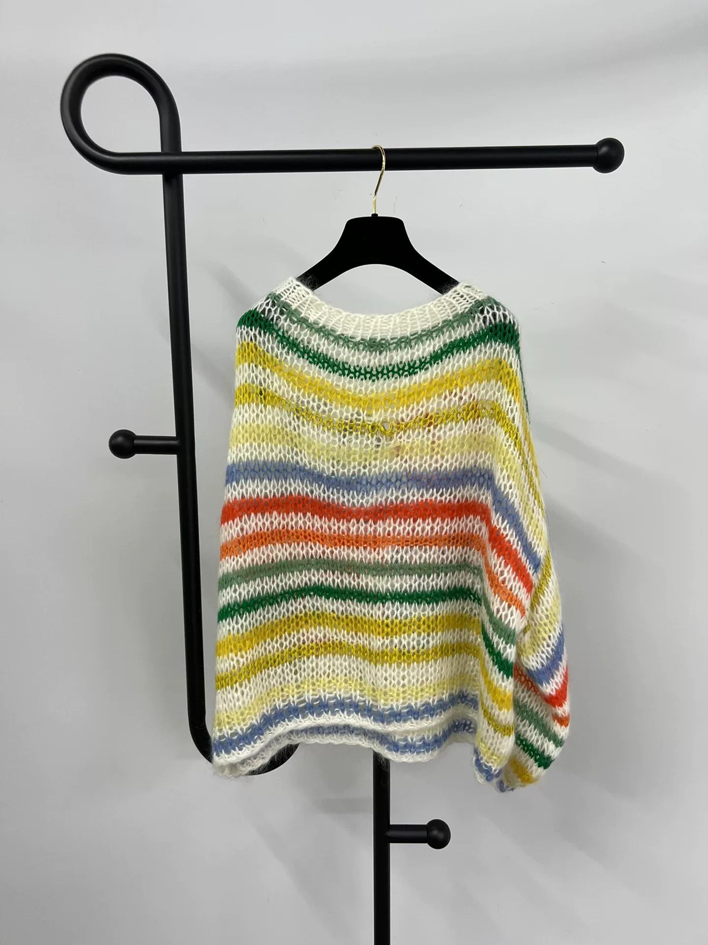 Loewe Loewe Colorful Striped Mohair Sweater Size M / US 6-8 / IT 42-44 - 2 Thumbnail
