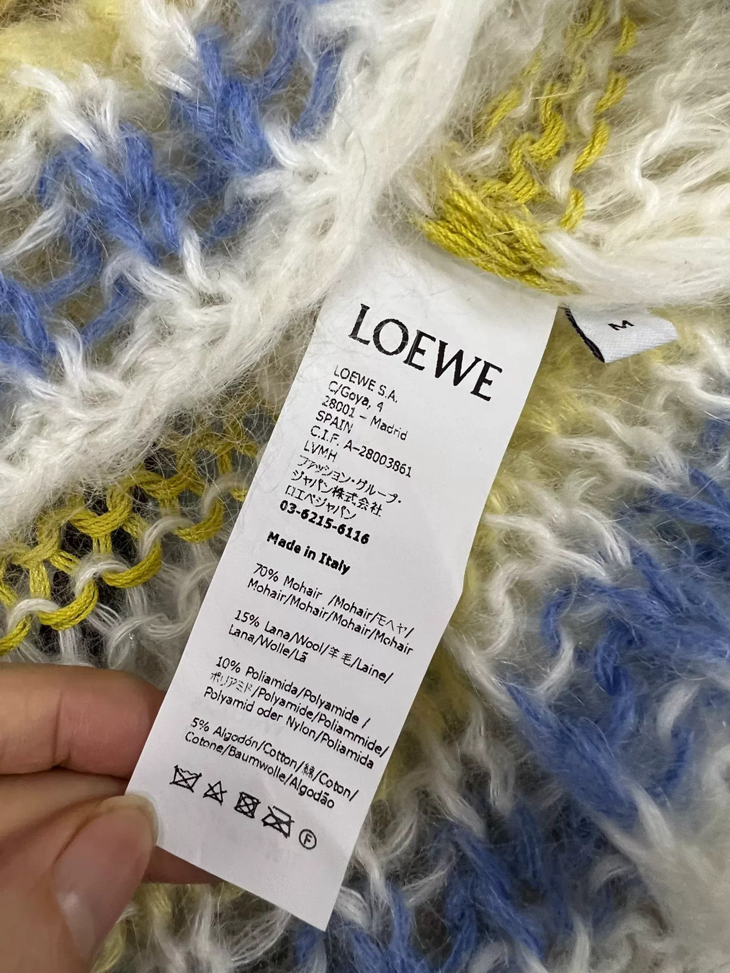 Loewe Loewe Colorful Striped Mohair Sweater Size M / US 6-8 / IT 42-44 - 3 Thumbnail