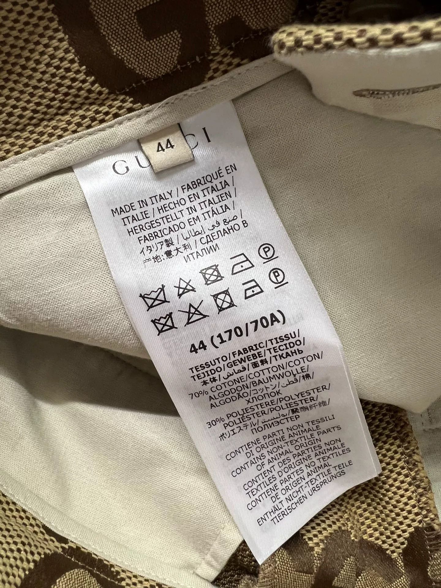 Gucci Gucci Brown Double G Logo Mid-Length Pants Size US 28 / EU 44 - 4 Thumbnail