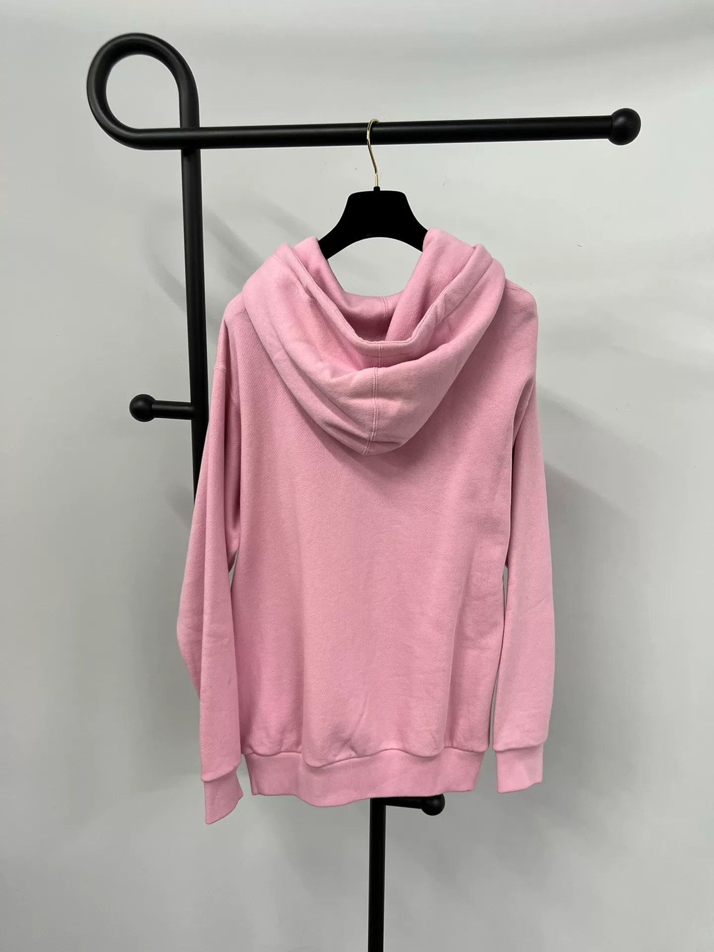 Gucci Gucci Pink Embroidered Print Hoodie Size S / US 4 / IT 40 - 2 Thumbnail