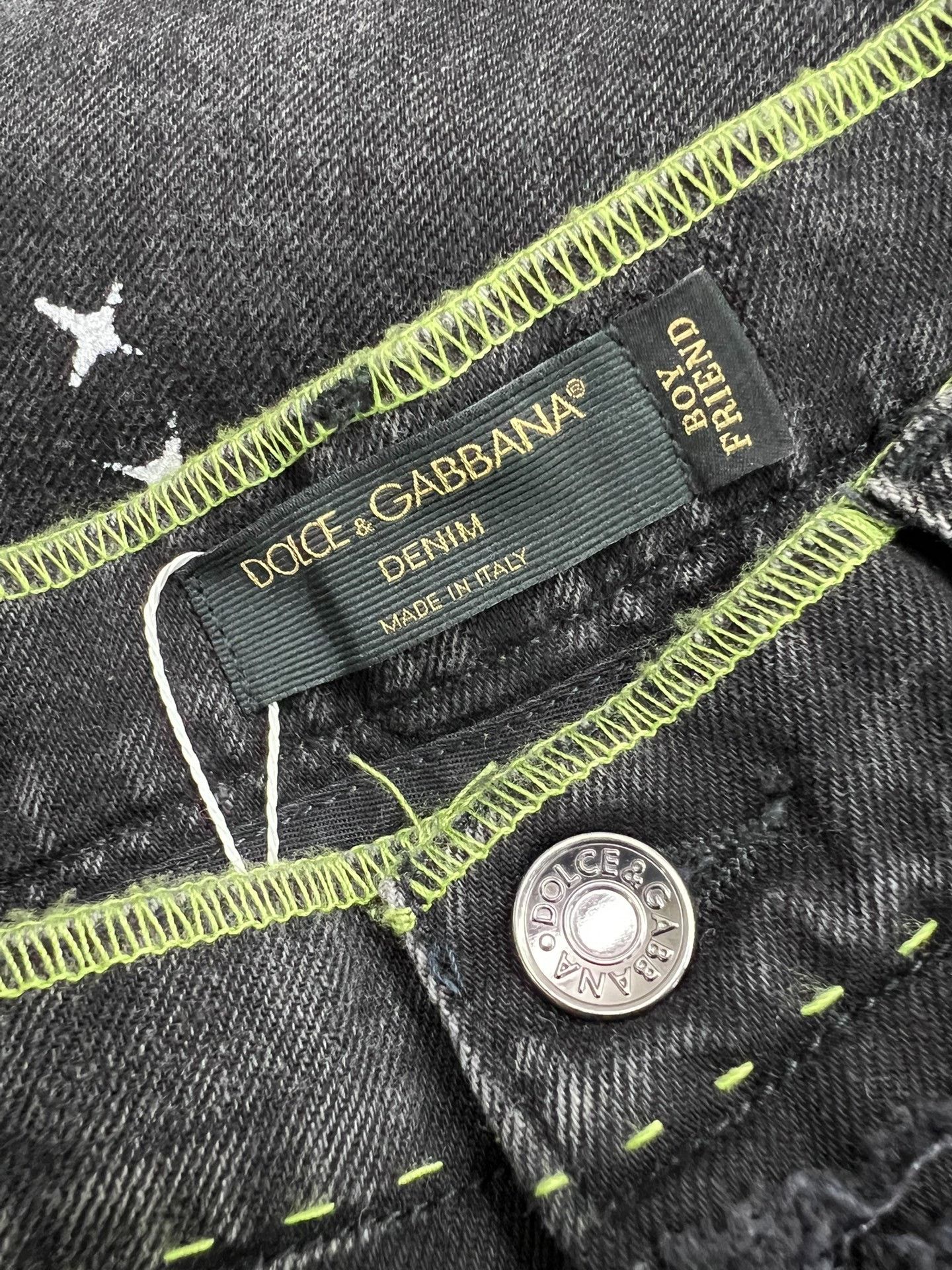 Dolce & Gabbana Dolce&Gabbana Space Embroidered Jeans Size US 26 / EU 42 - 4 Thumbnail
