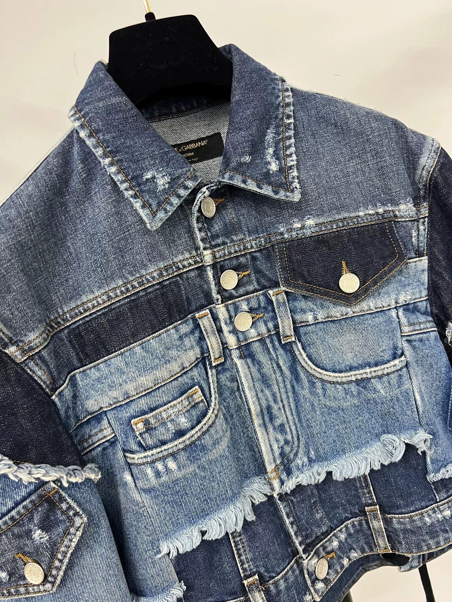 Dolce & Gabbana Dolce&Gabbana Blue Denim Jacket Size S / US 4 / IT 40 - 2 Thumbnail