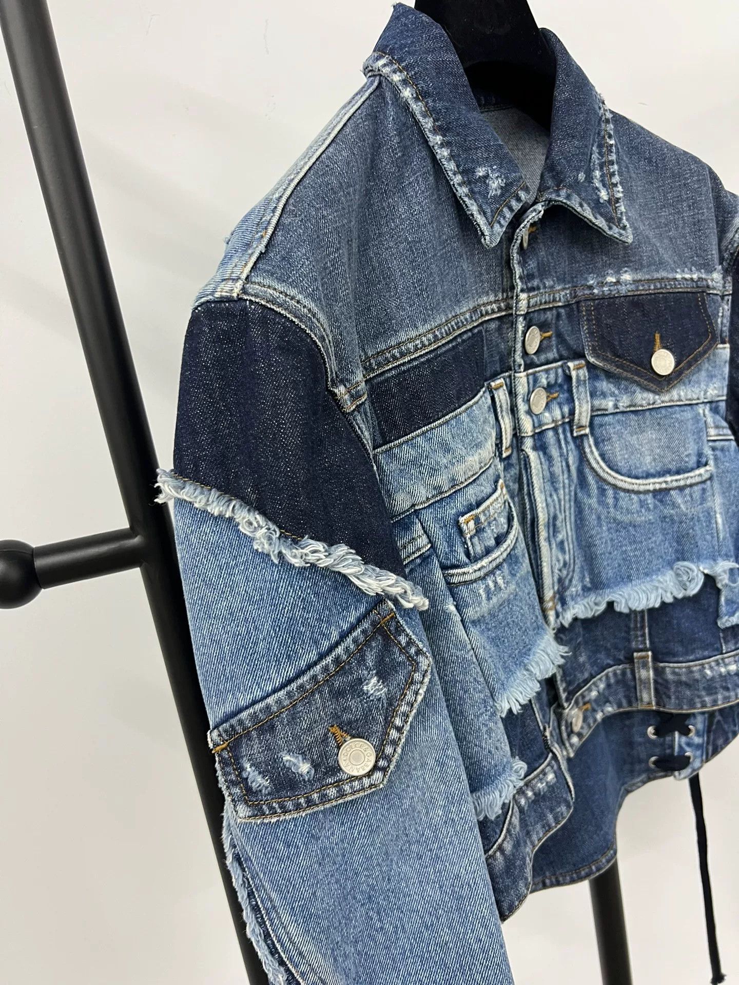 Dolce & Gabbana Dolce&Gabbana Blue Denim Jacket Size S / US 4 / IT 40 - 3 Thumbnail