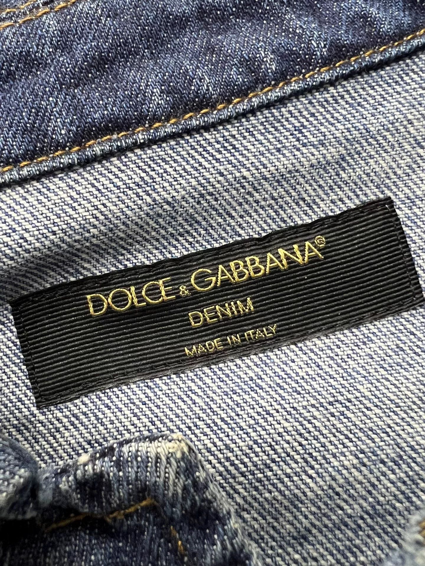 Dolce & Gabbana Dolce&Gabbana Blue Denim Jacket Size S / US 4 / IT 40 - 6 Thumbnail
