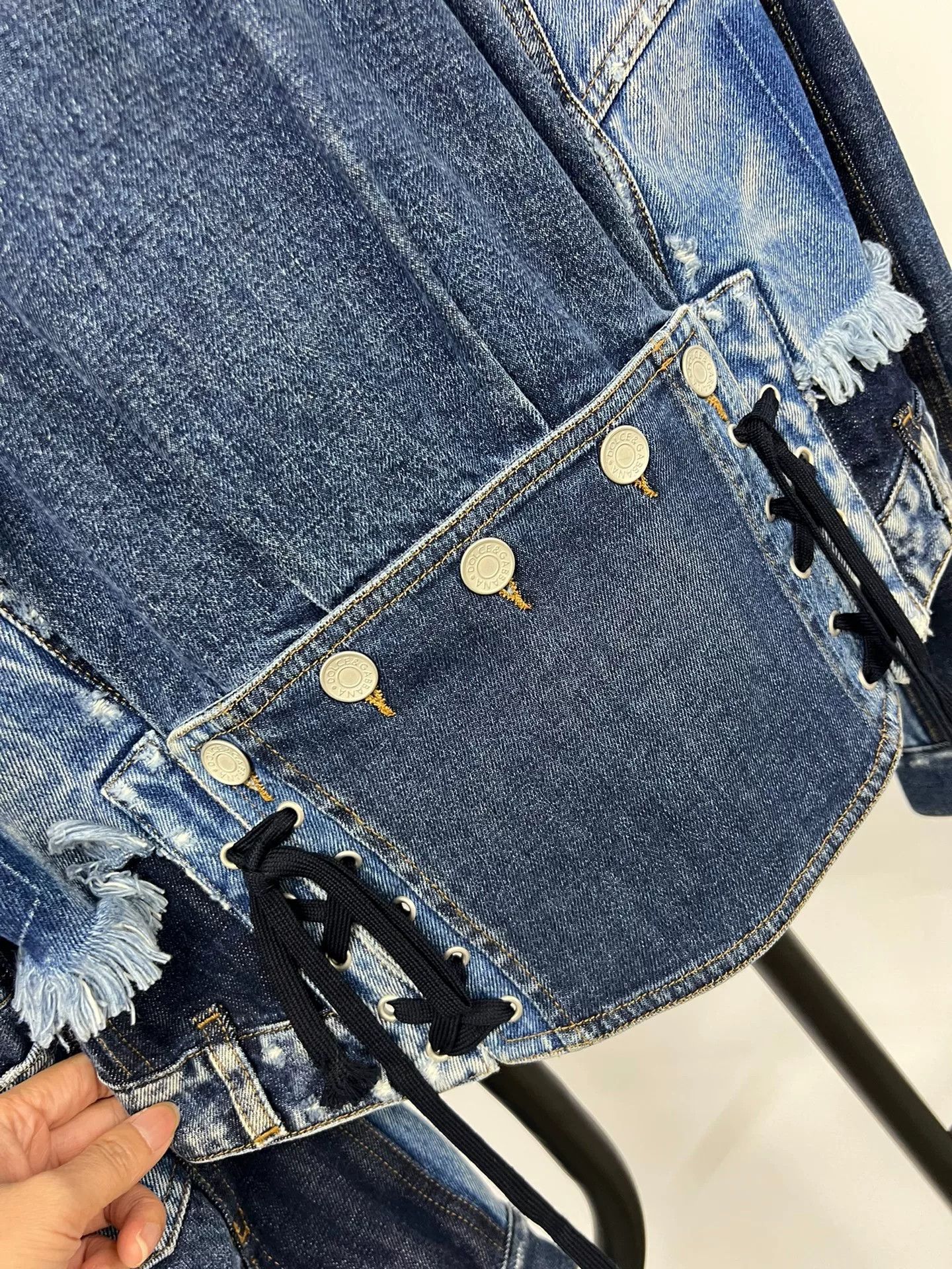 Dolce & Gabbana Dolce&Gabbana Blue Denim Jacket Size S / US 4 / IT 40 - 5 Thumbnail