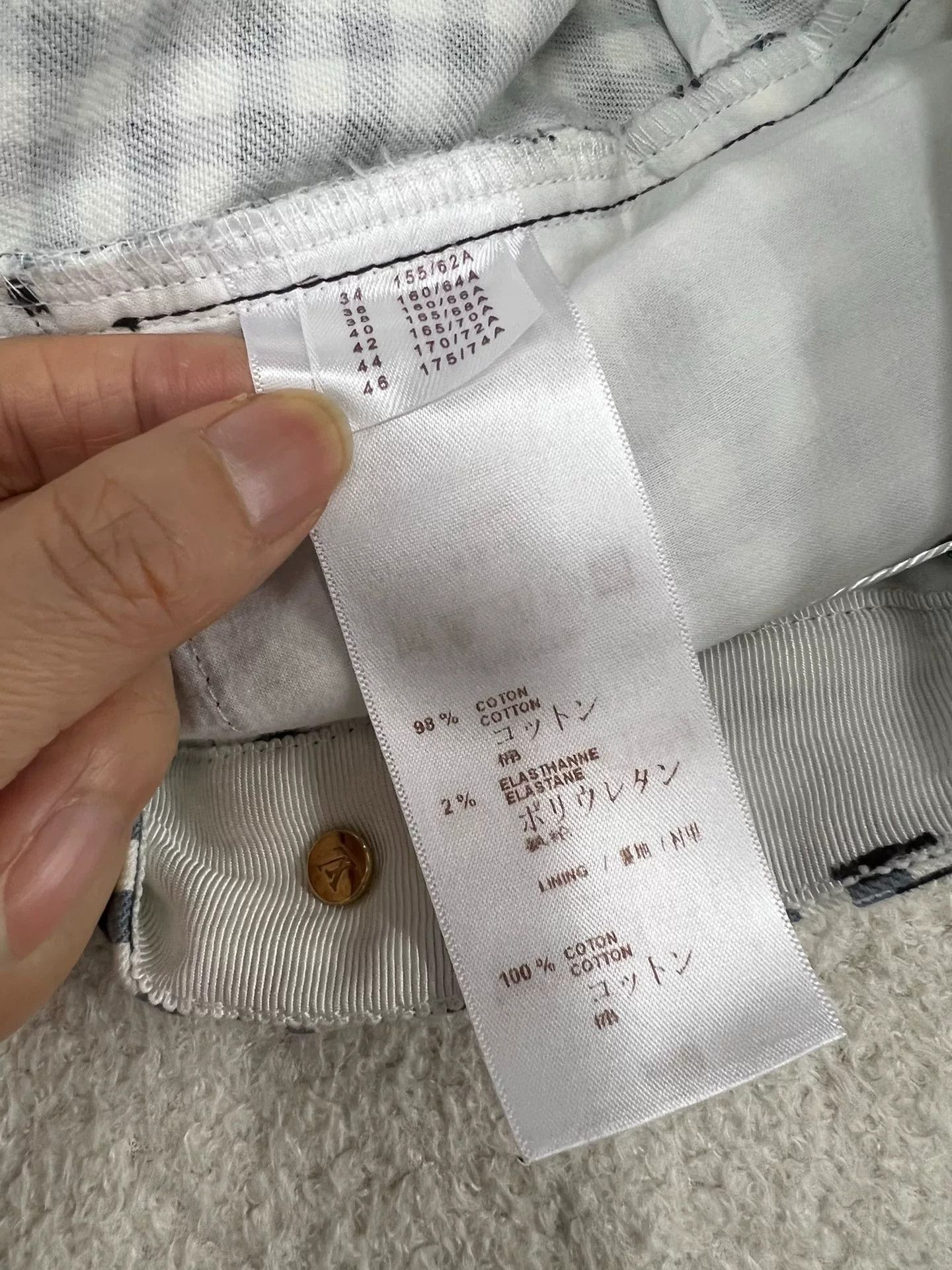 Louis Vuitton Louis Vuitton Blue White Black Check Pants Size 36" / US 14 / IT 50 - 5 Thumbnail