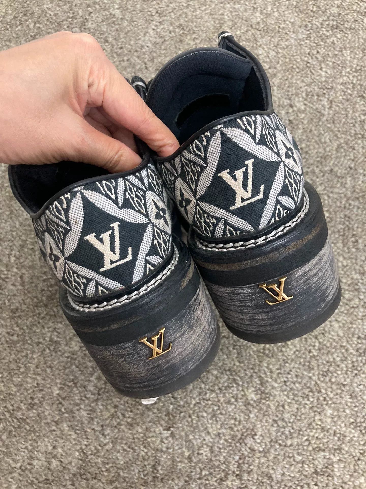Louis Vuitton Louis Vuitton 1854 Limited Lace-up Sneakers Size US 5 / IT 35 - 4 Thumbnail