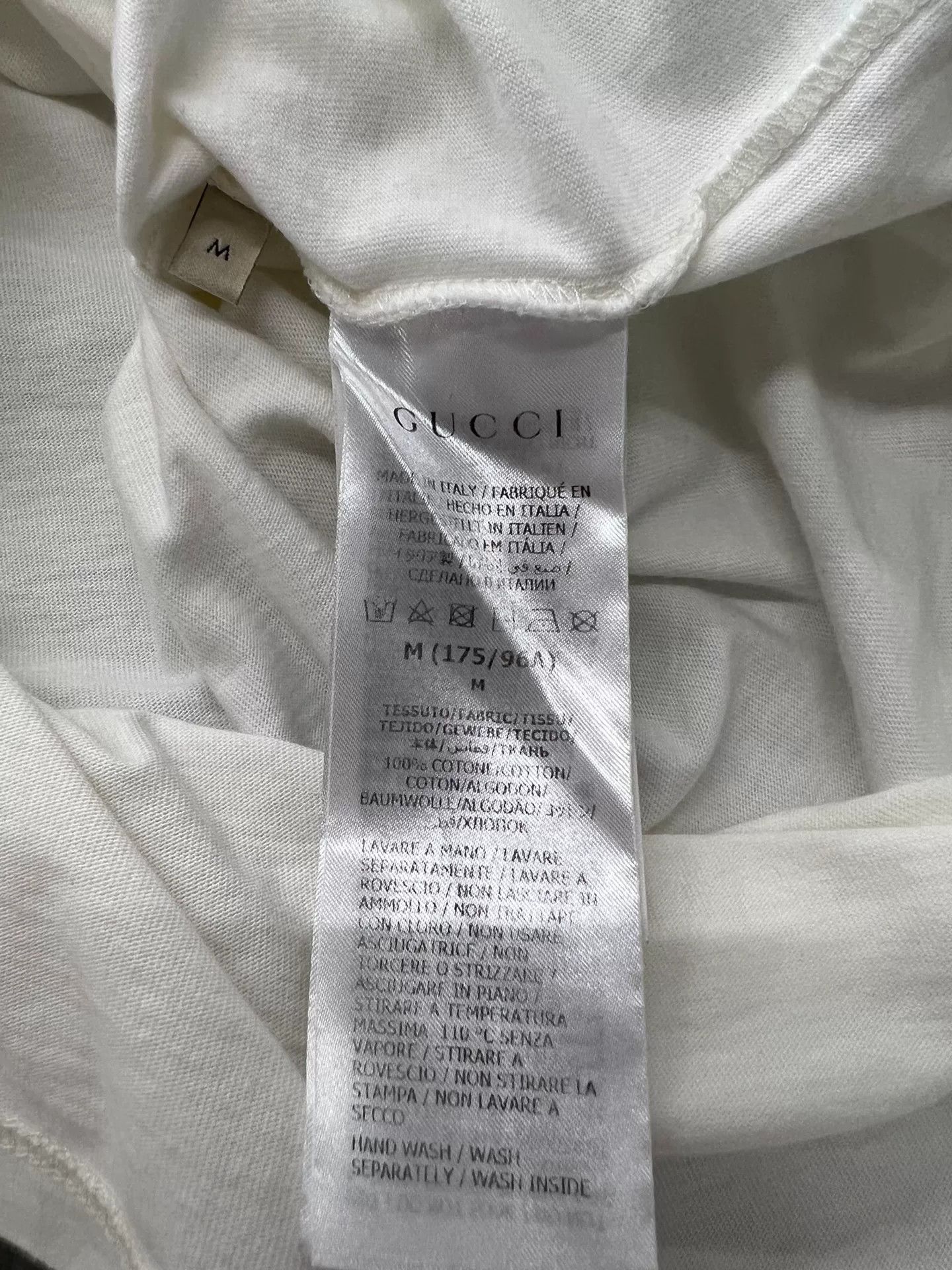 Gucci Gucci White 1921 Letter Print T-shirt Size US M / EU 48-50 / 2 - 5 Thumbnail
