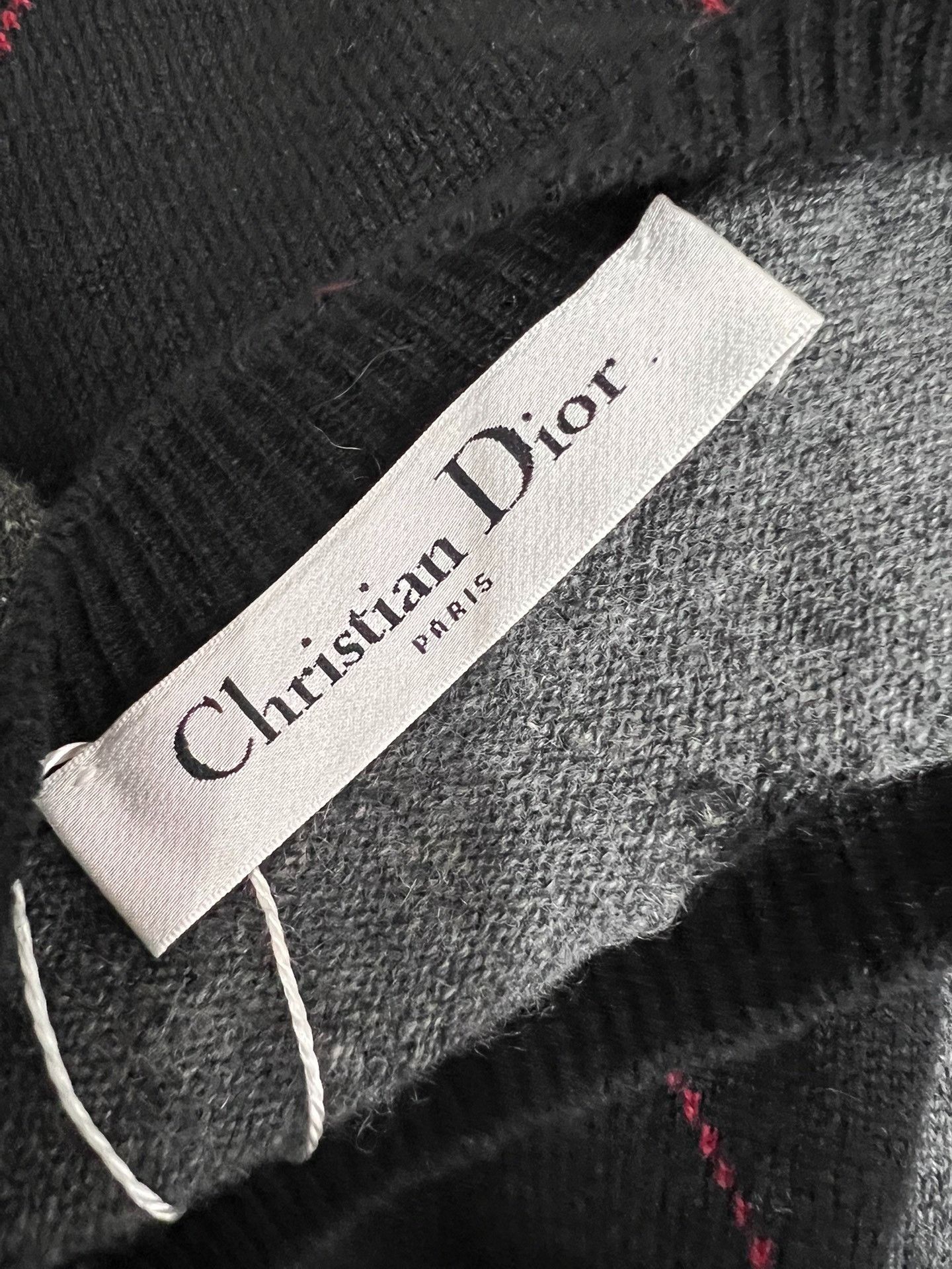 Dior Dior 25 Openwork Argyle Cashmere Sweater Size S / US 4 / IT 40 - 4 Thumbnail
