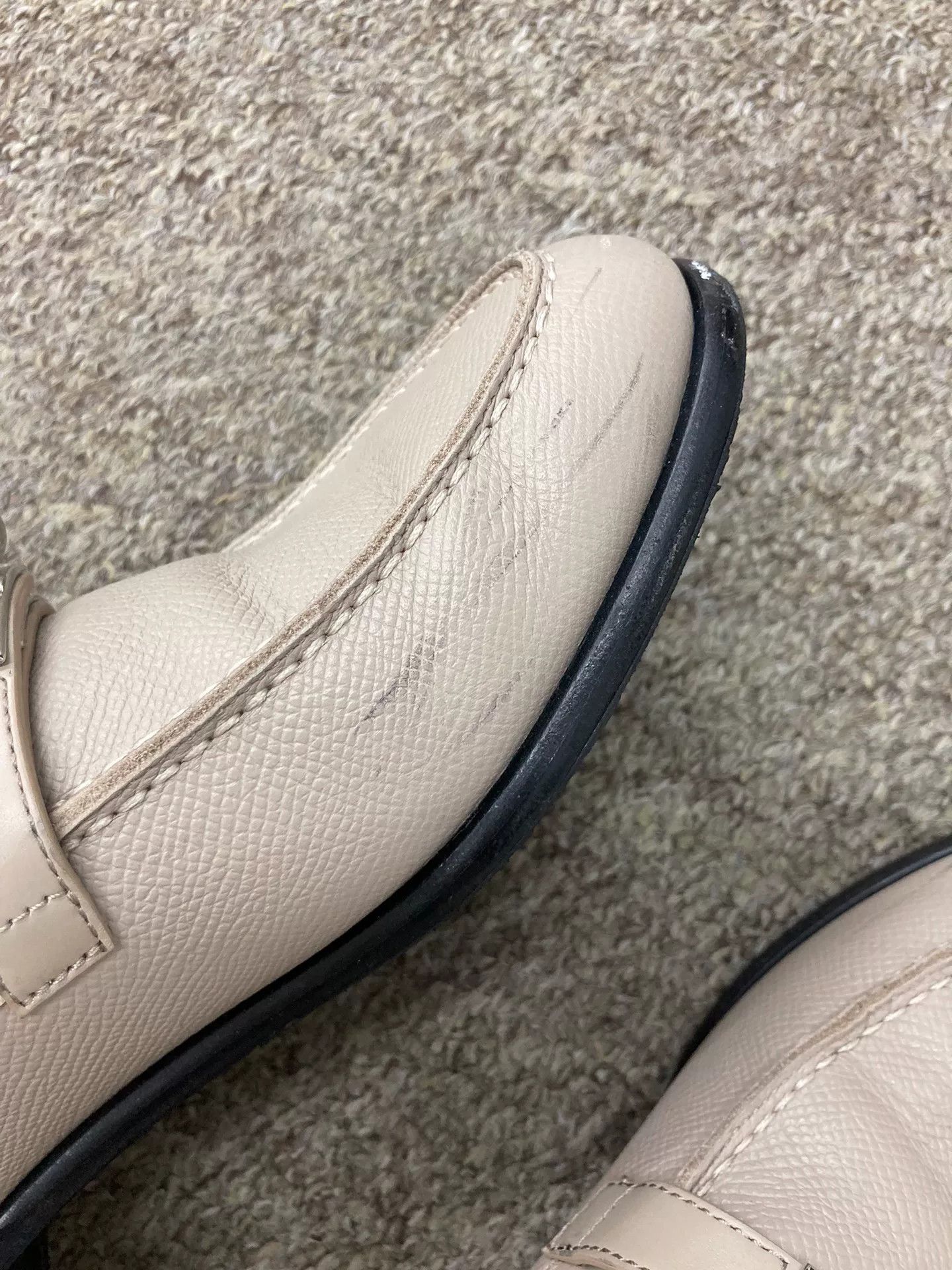 Hermes HERMES Kelly Leather Loafers Size US 6 / IT 36 - 4 Thumbnail