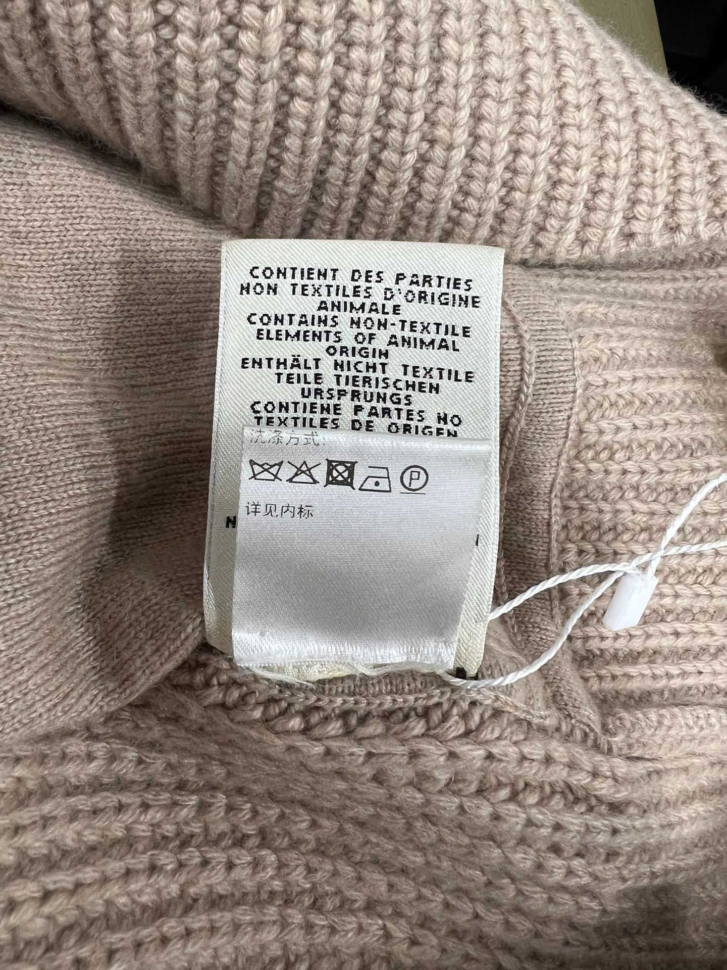 Hermes Hermes Oatmeal Knit Silk Cardigan Size XS / US 0-2 / IT 36-38 - 8 Thumbnail