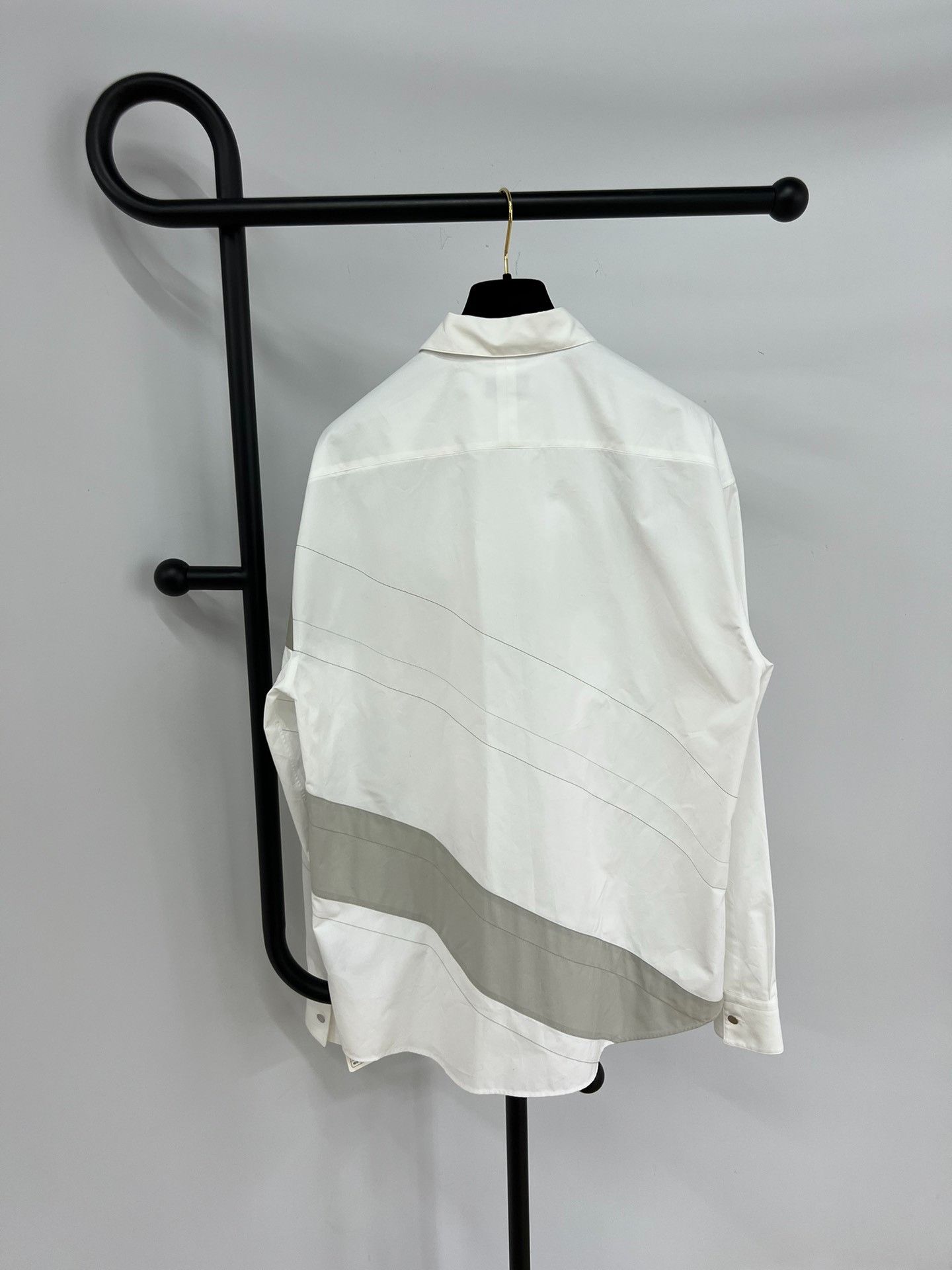 Hermes Hermes New Colorblock Geometric Shirt Size S / US 4 / IT 40 - 3 Thumbnail