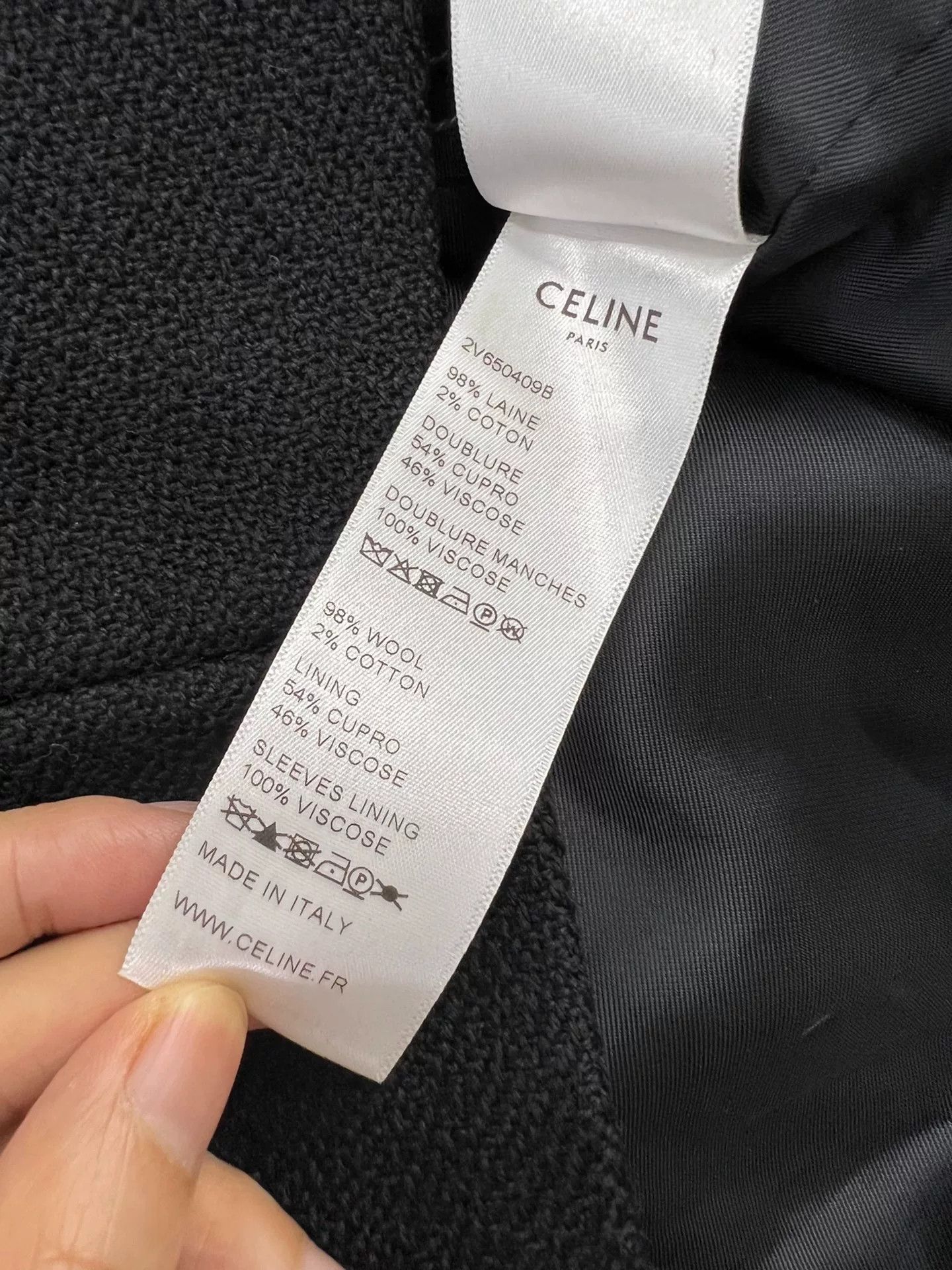 Celine Celine Black Gold Jacket Size XS / US 0-2 / IT 36-38 - 6 Thumbnail