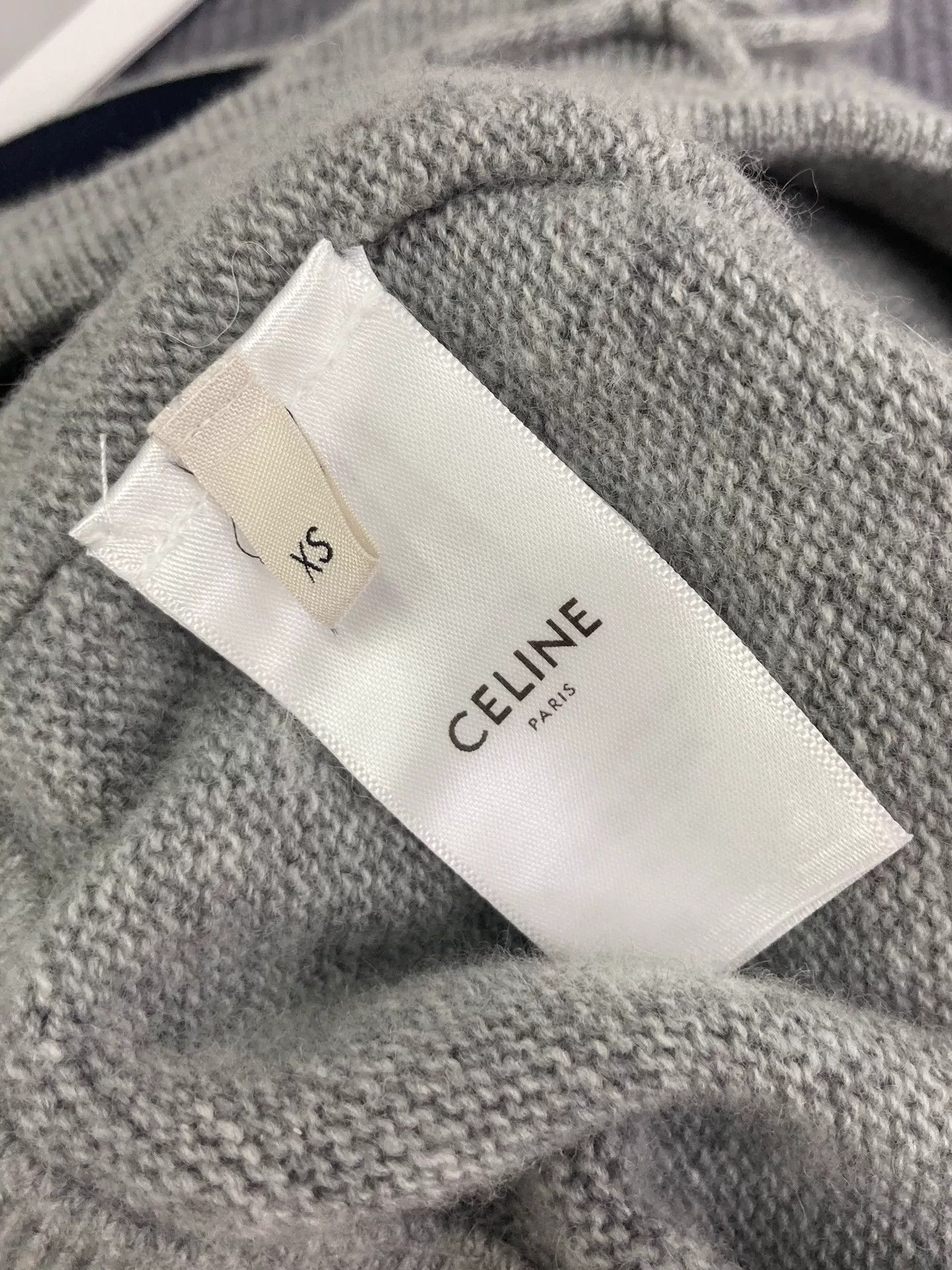 Celine Celine Gray Knit Wool Shorts Size 32" / US 10 / IT 46 - 5 Thumbnail