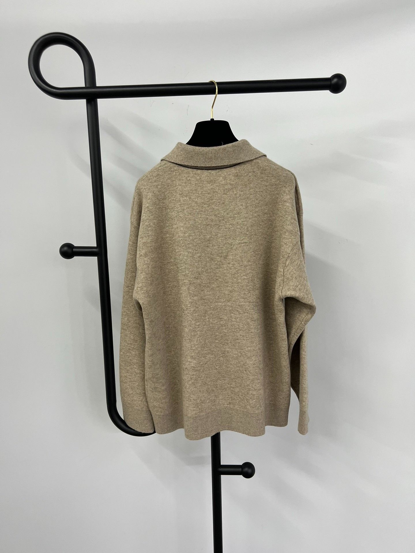 Brunello Cucinelli Brunello Cucinelli FW25 Lapel Cashmere Sweater Size S / US 4 / IT 40 - 2 Thumbnail