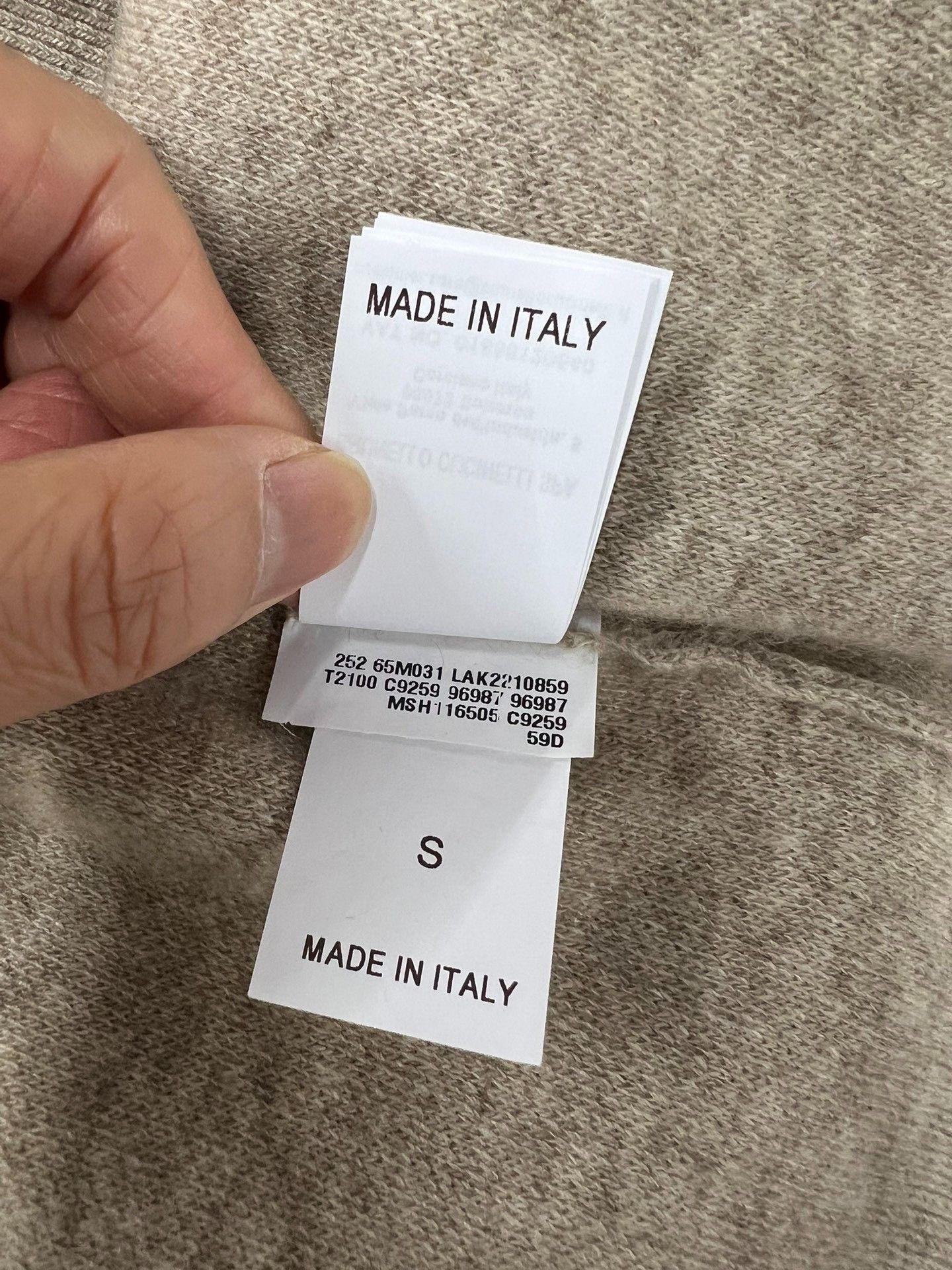 Brunello Cucinelli Brunello Cucinelli FW25 Lapel Cashmere Sweater Size S / US 4 / IT 40 - 9 Thumbnail